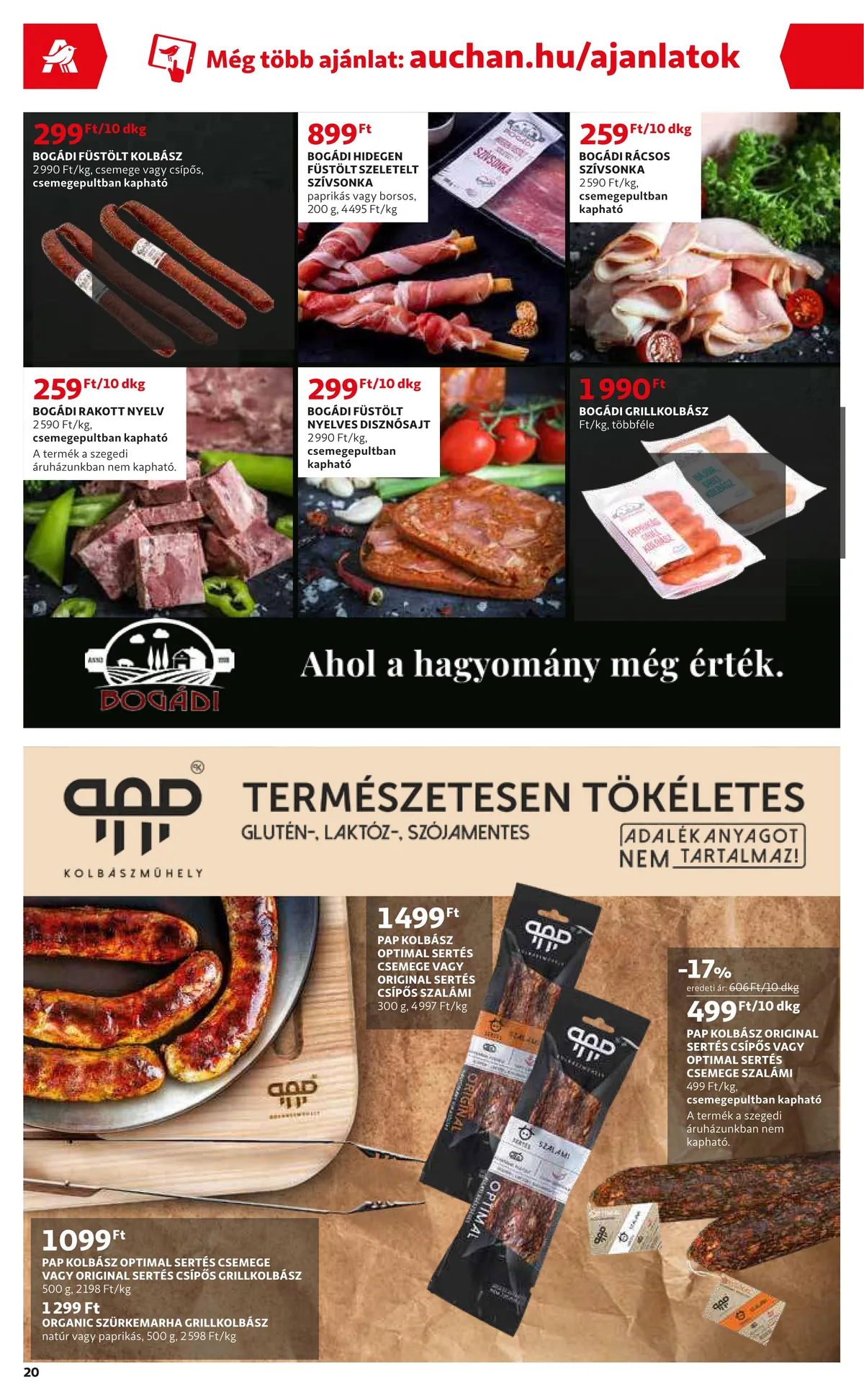 Auchan akciós újság 07.21–07.27 – 20. oldal