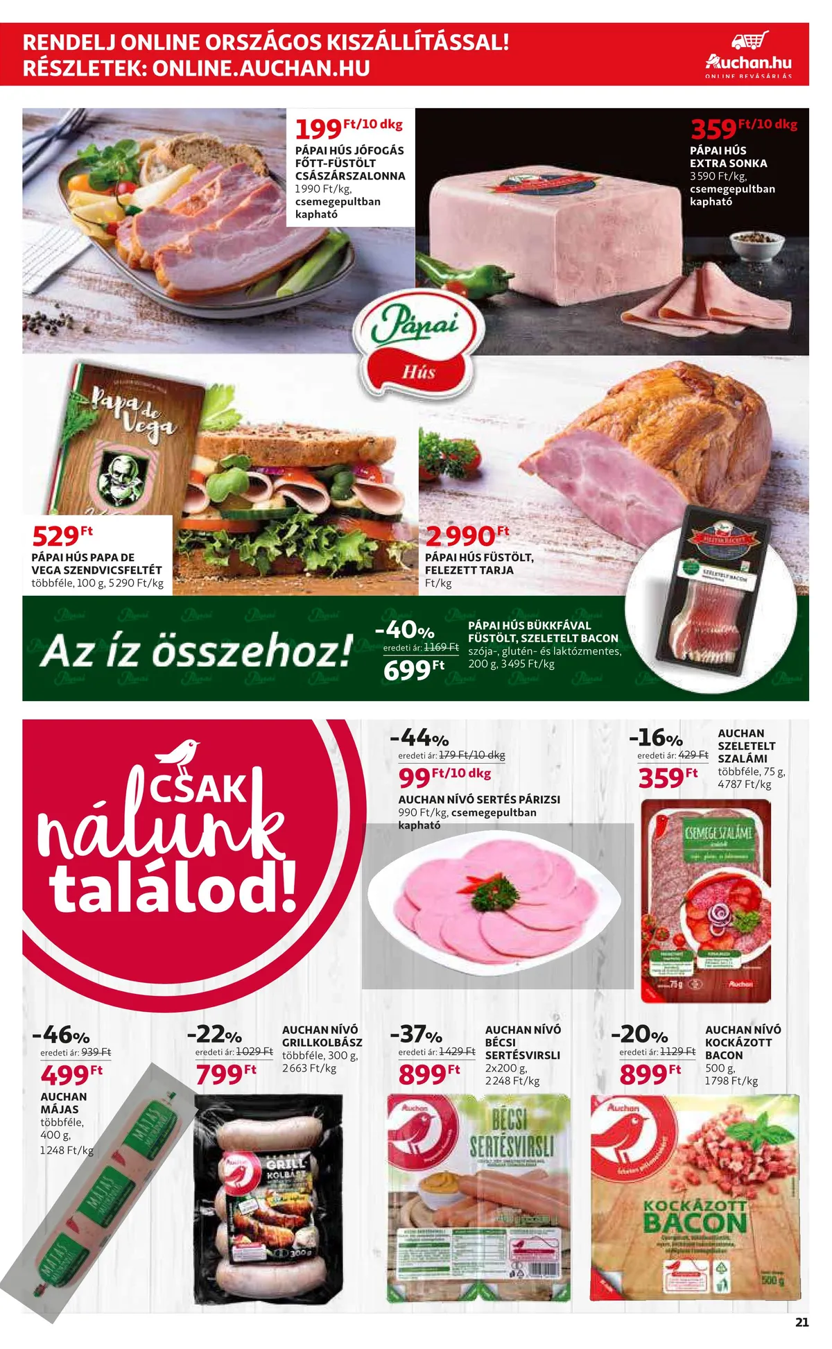 Auchan akciós újság 07.21–07.27 – 21. oldal
