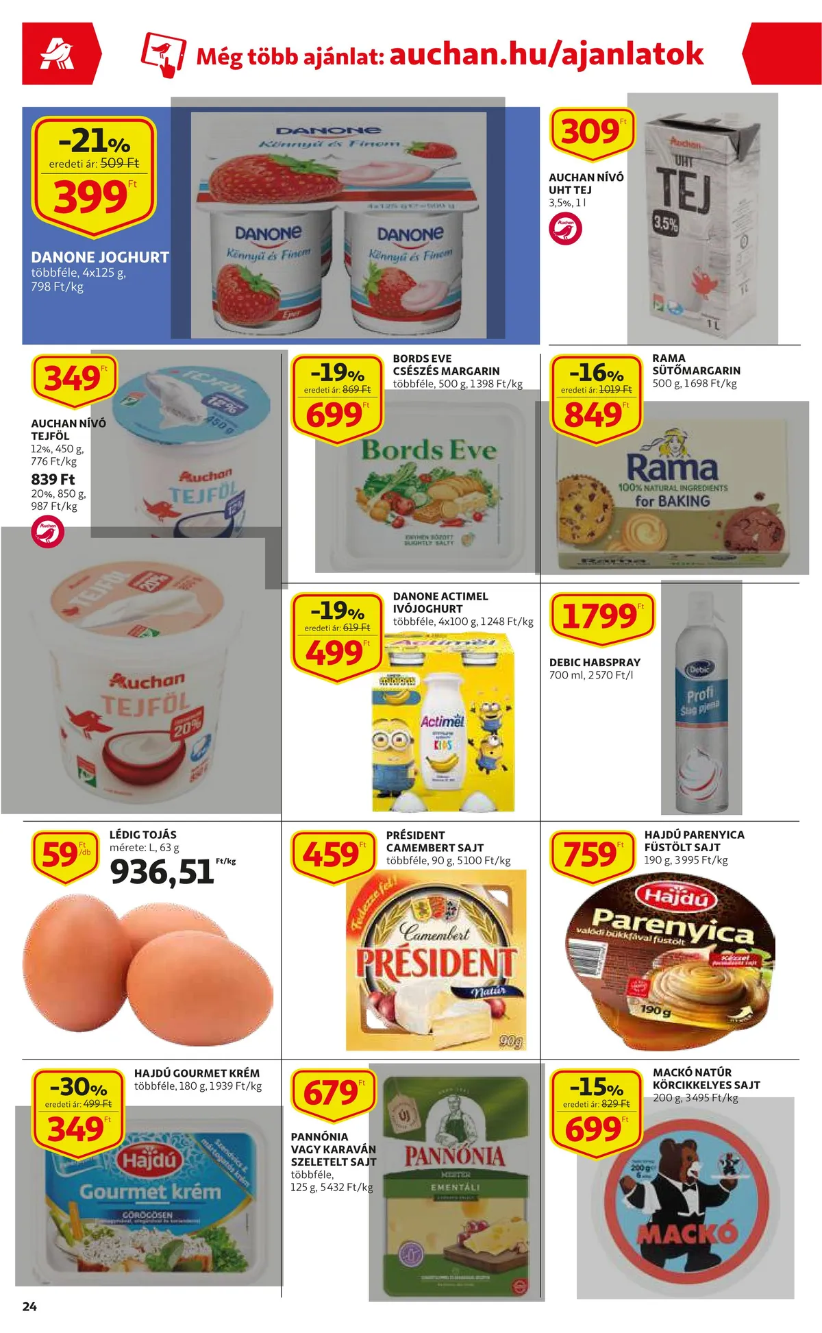 Auchan akciós újság 07.21–07.27 – 24. oldal