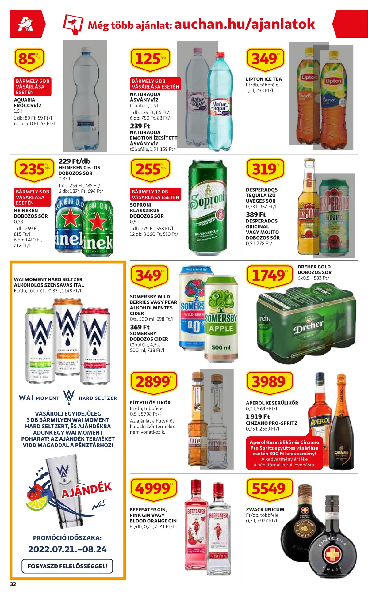 Auchan akciós újság 07.21–07.27 – 32. oldal