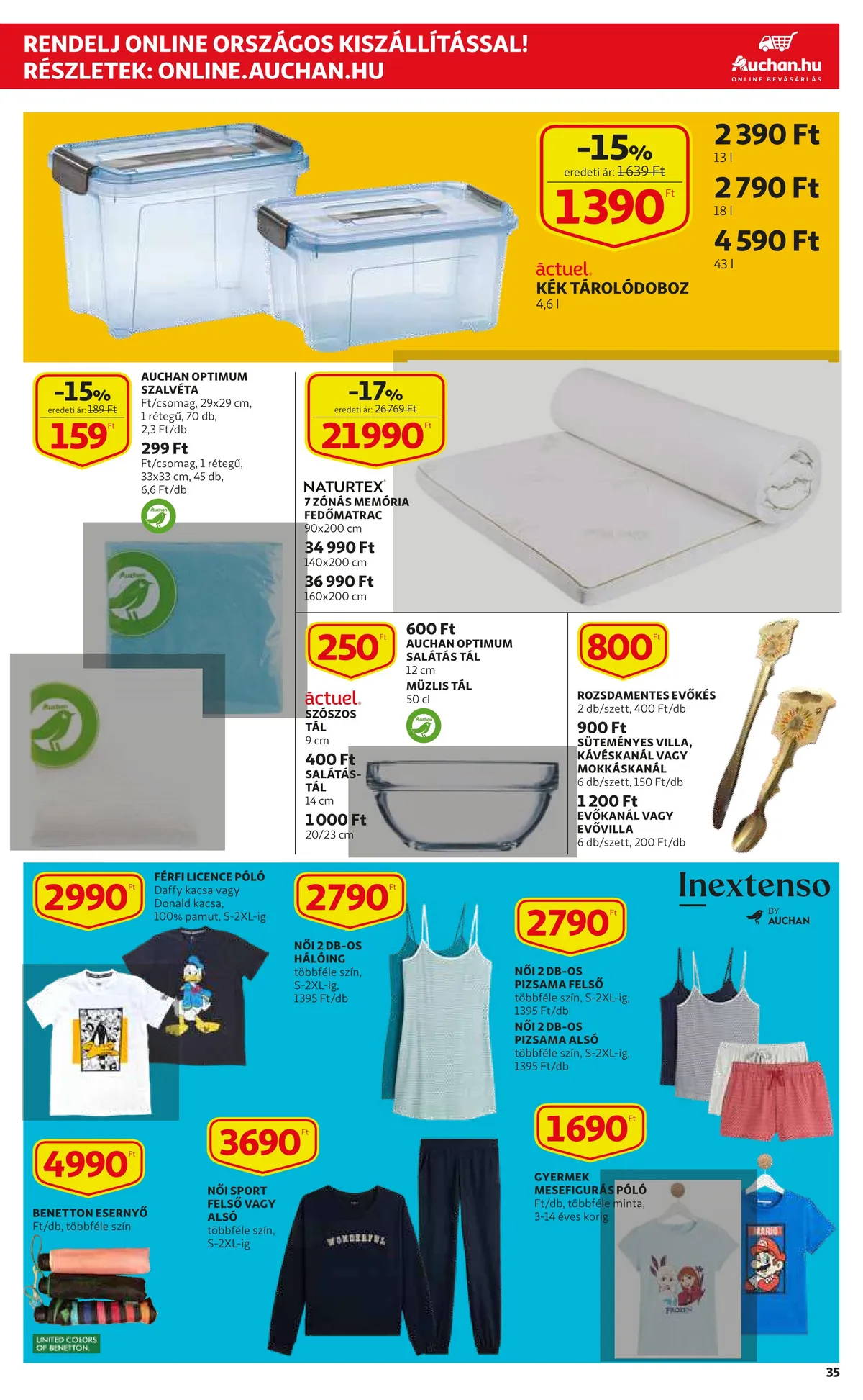 Auchan akciós újság 07.21–07.27 – 35. oldal
