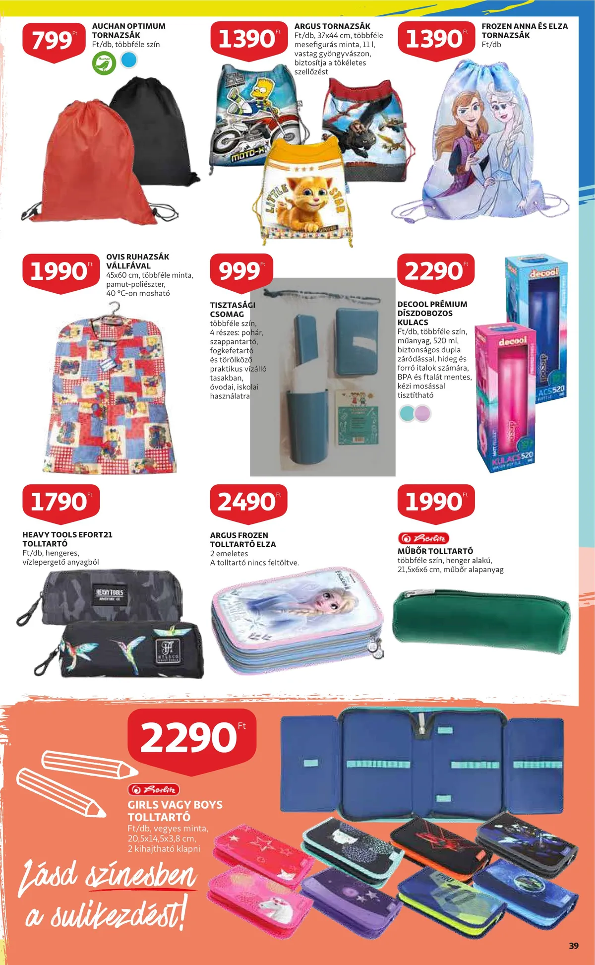 Auchan akciós újság 07.21–07.27 – 39. oldal