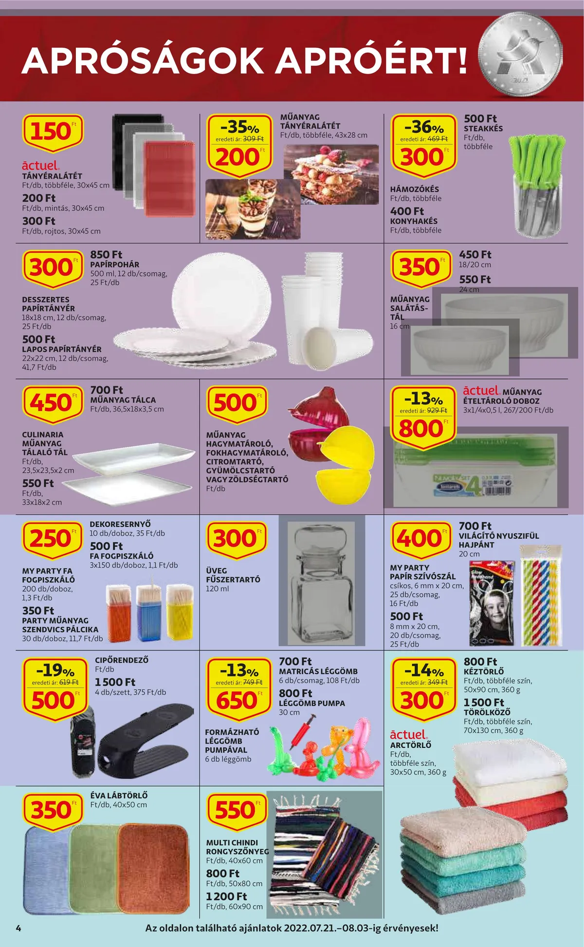 Auchan akciós újság 07.21–07.27 – 4. oldal