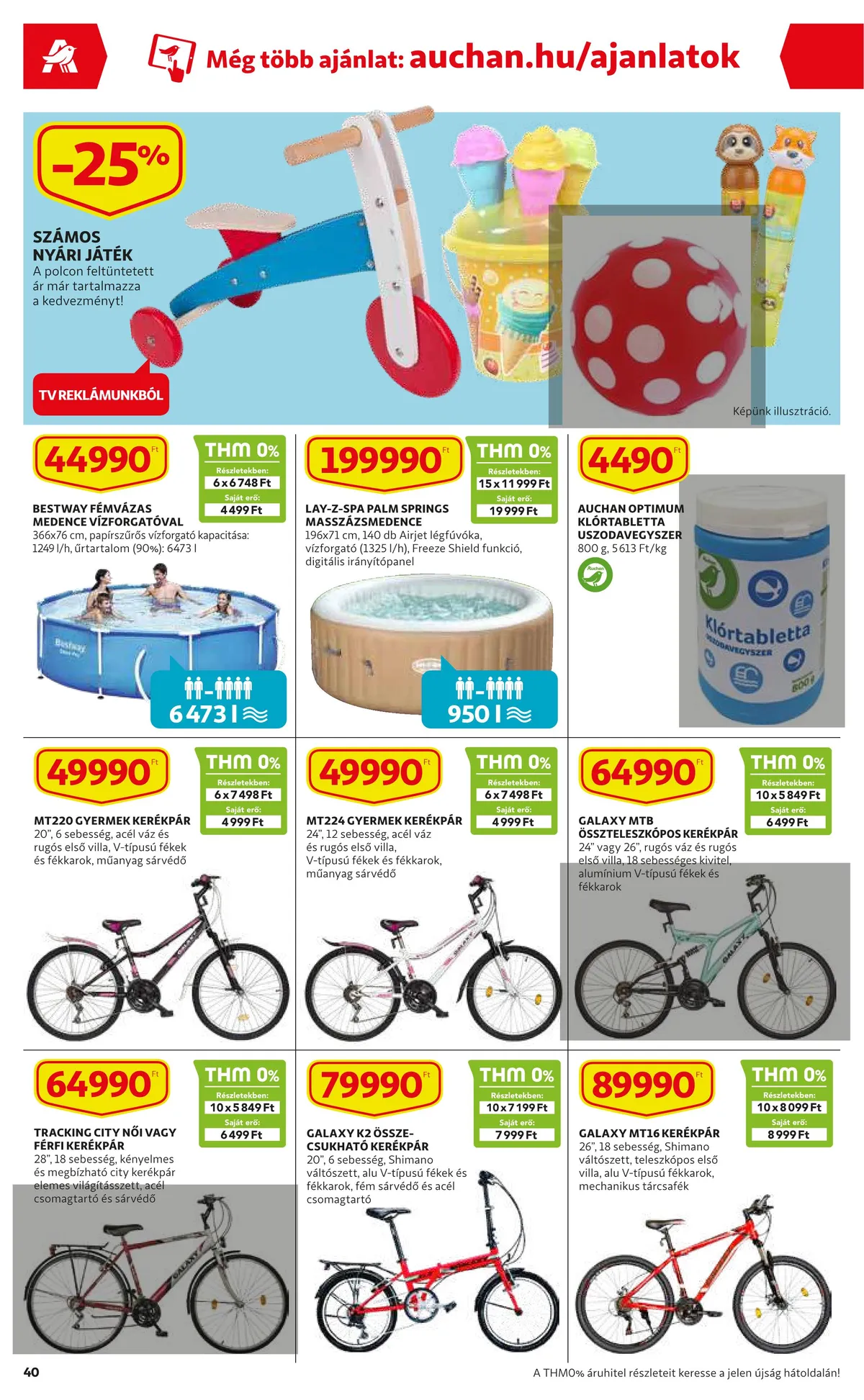 Auchan akciós újság 07.21–07.27 – 40. oldal
