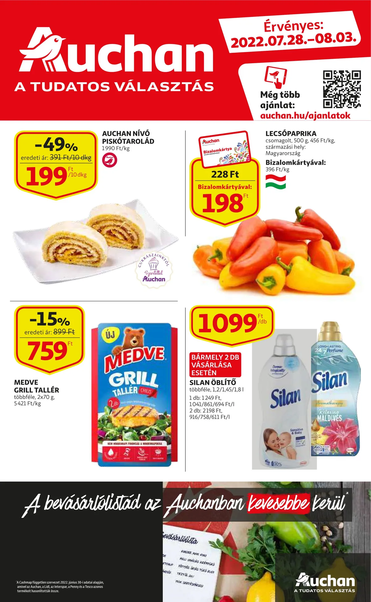 Auchan akciós újság 07.28–08.03