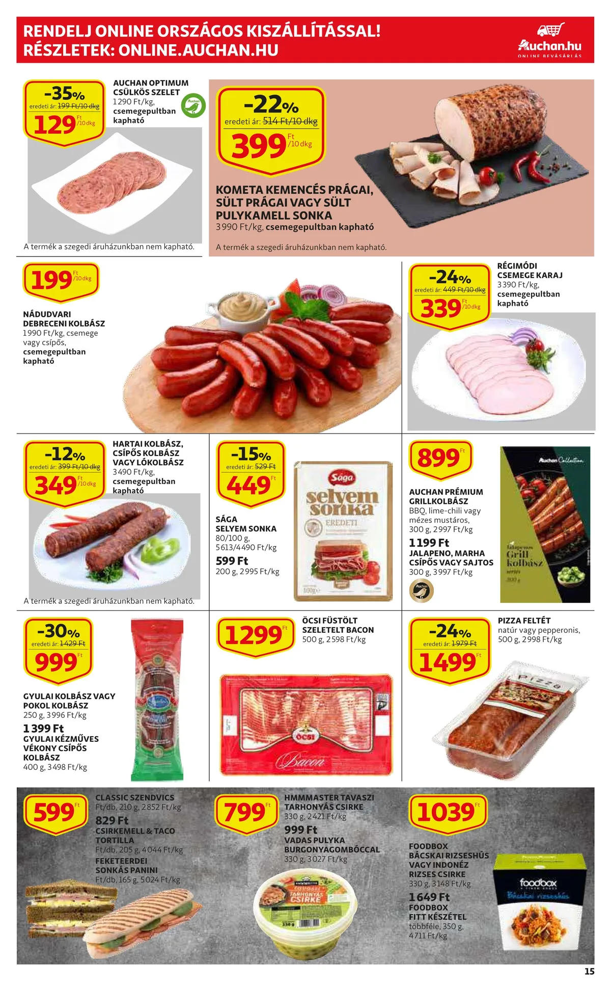 Auchan akciós újság 07.28–08.03 – 15. oldal