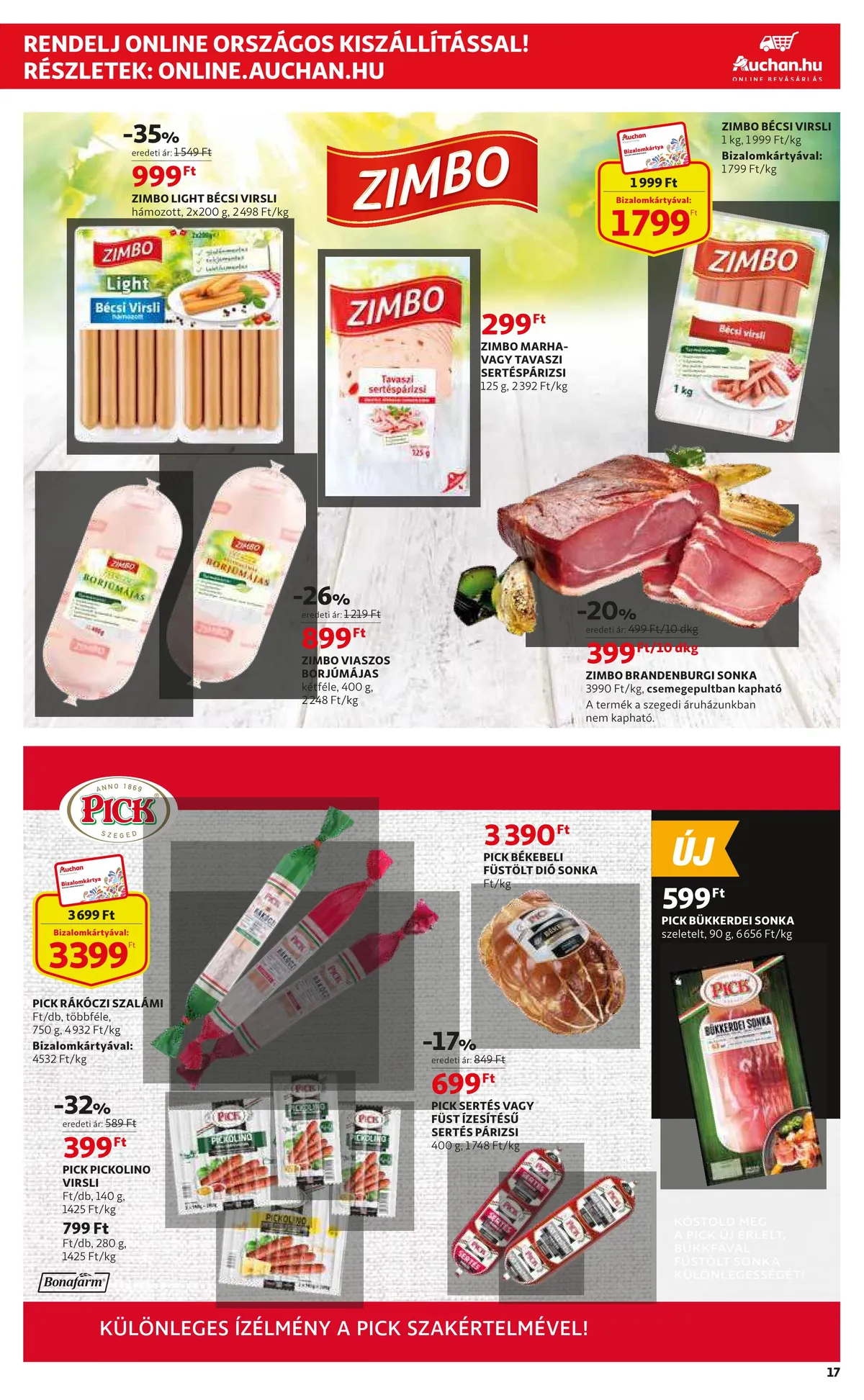 Auchan akciós újság 07.28–08.03 – 17. oldal