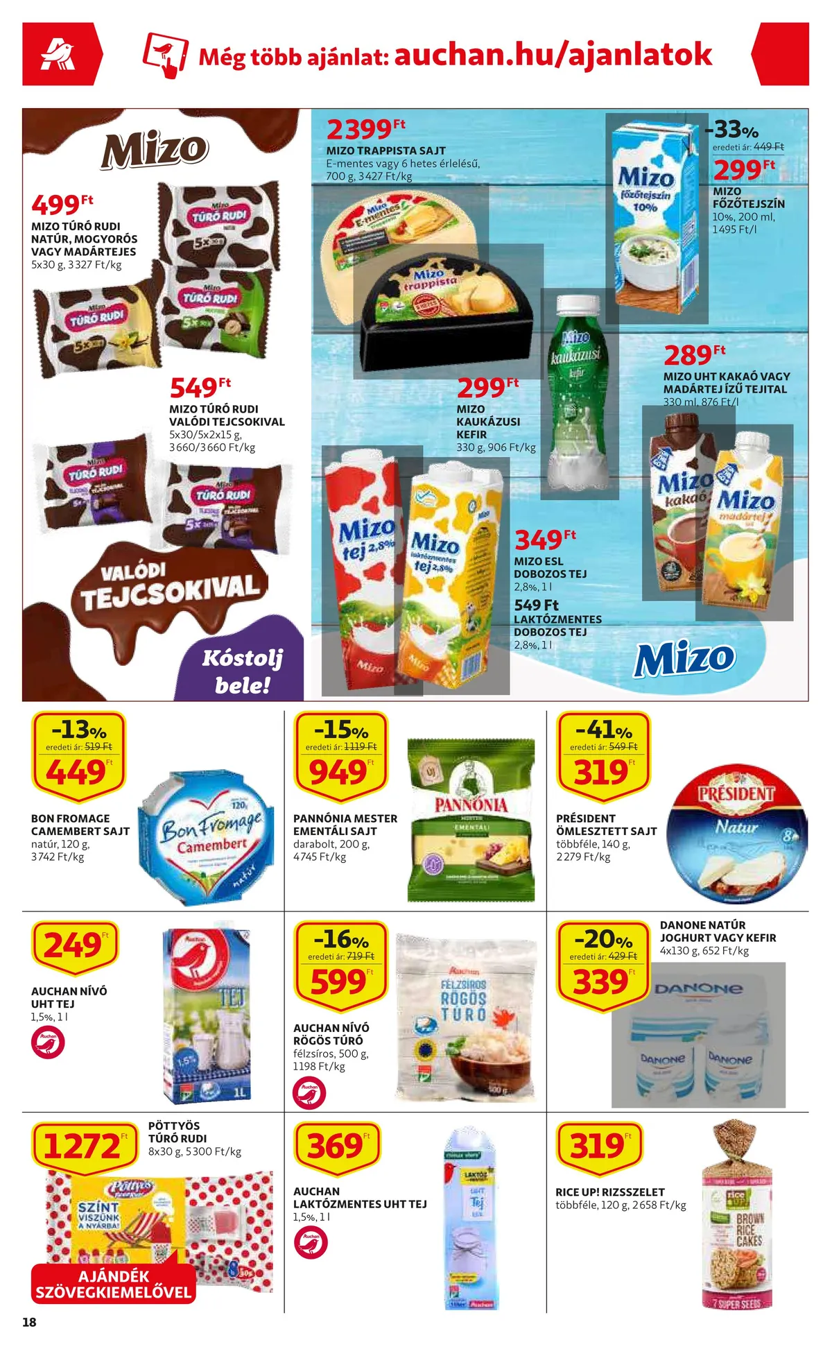 Auchan akciós újság 07.28–08.03 – 18. oldal