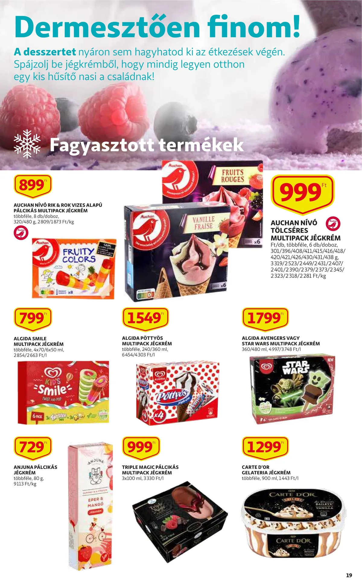 Auchan akciós újság 07.28–08.03 – 19. oldal