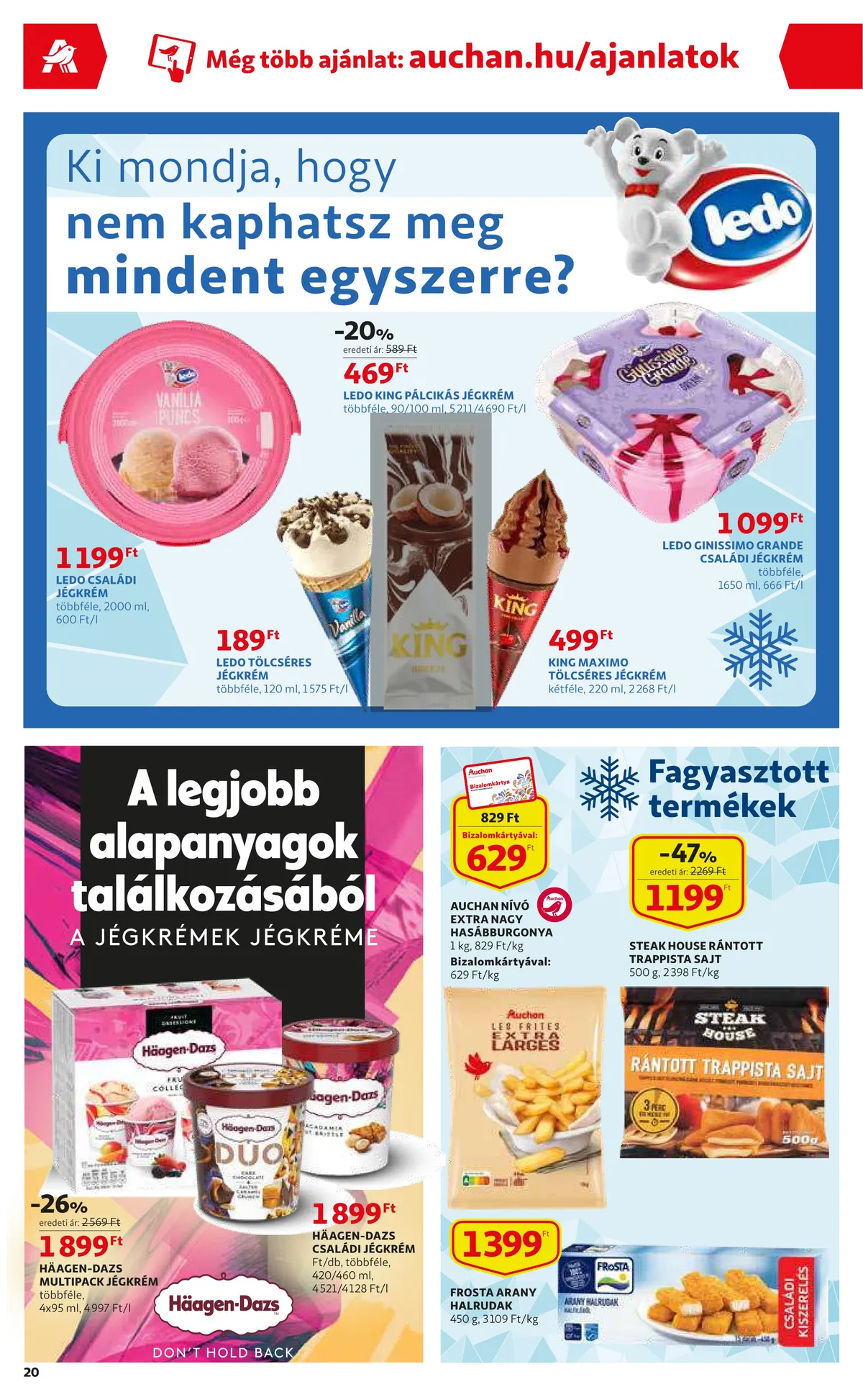 Auchan akciós újság 07.28–08.03 – 20. oldal