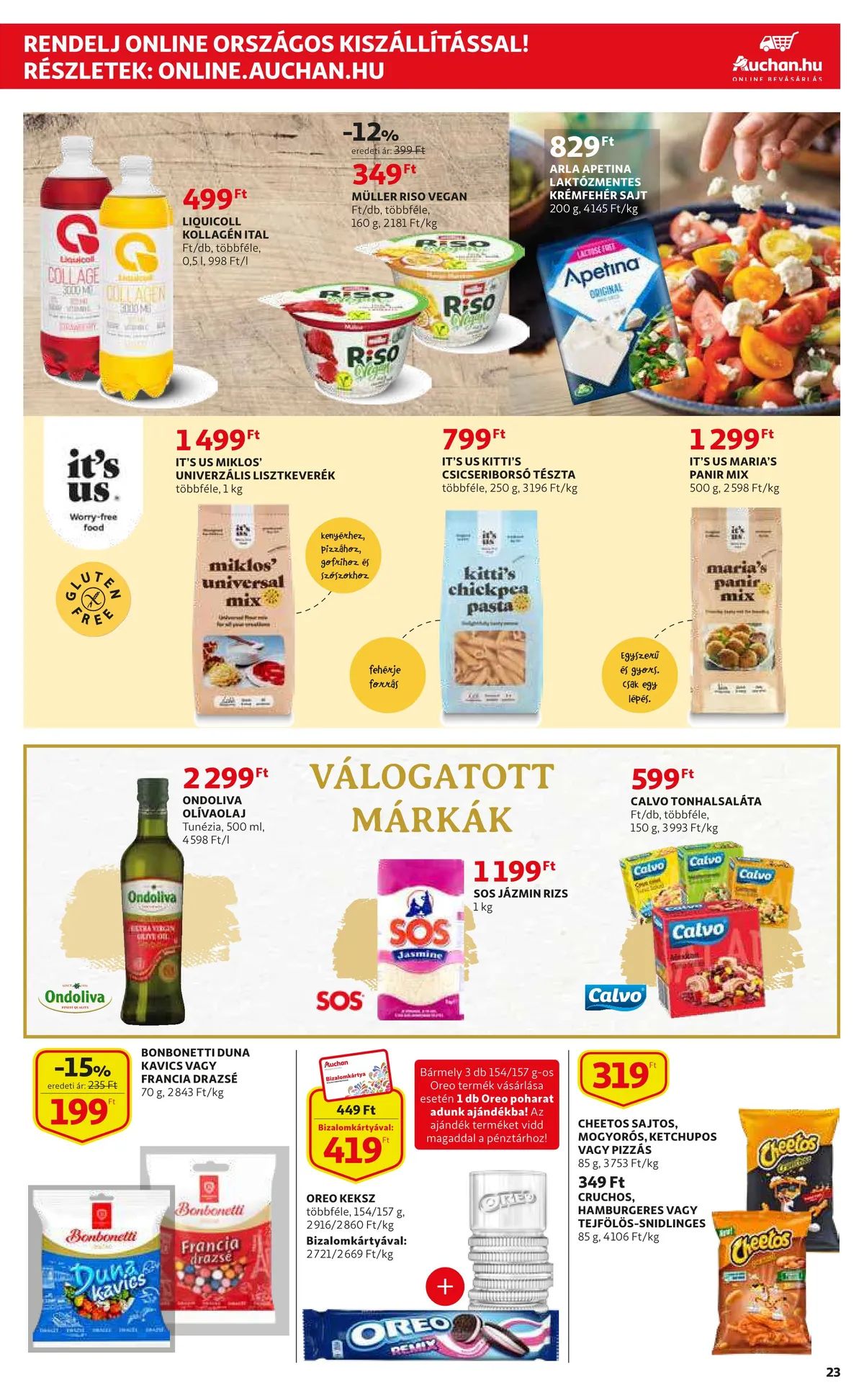 Auchan akciós újság 07.28–08.03 – 23. oldal