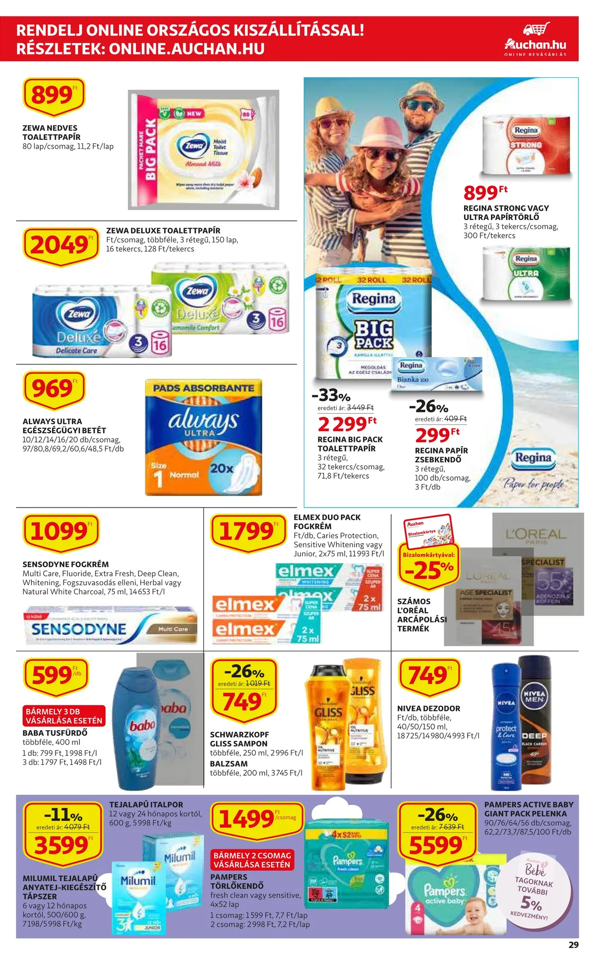 Auchan akciós újság 07.28–08.03 – 29. oldal