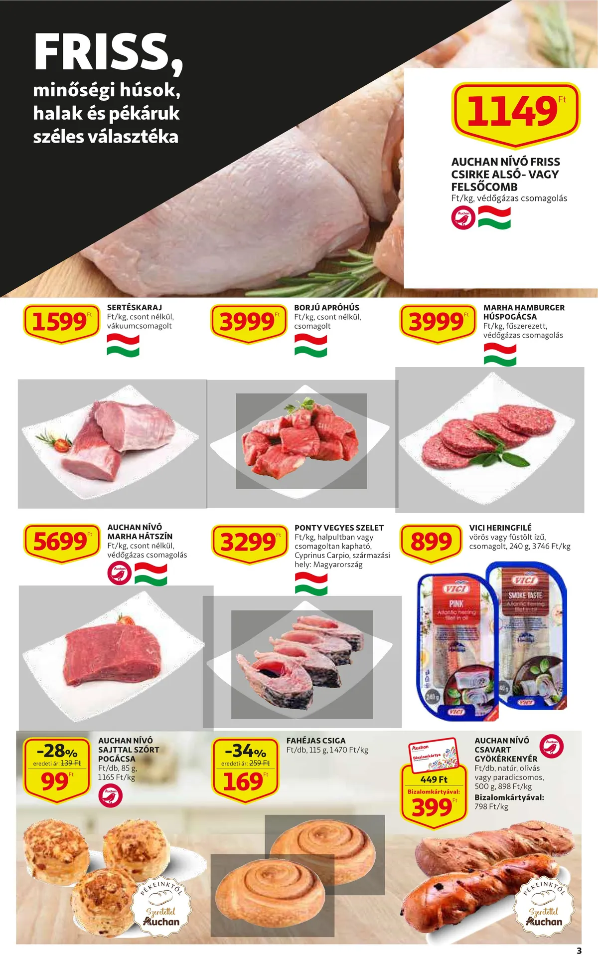 Auchan akciós újság 07.28–08.03 – 3. oldal