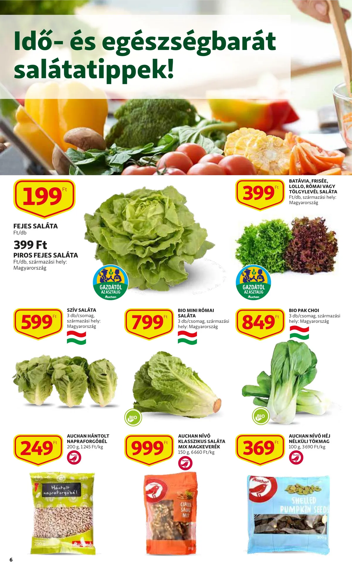 Auchan akciós újság 07.28–08.03 – 6. oldal