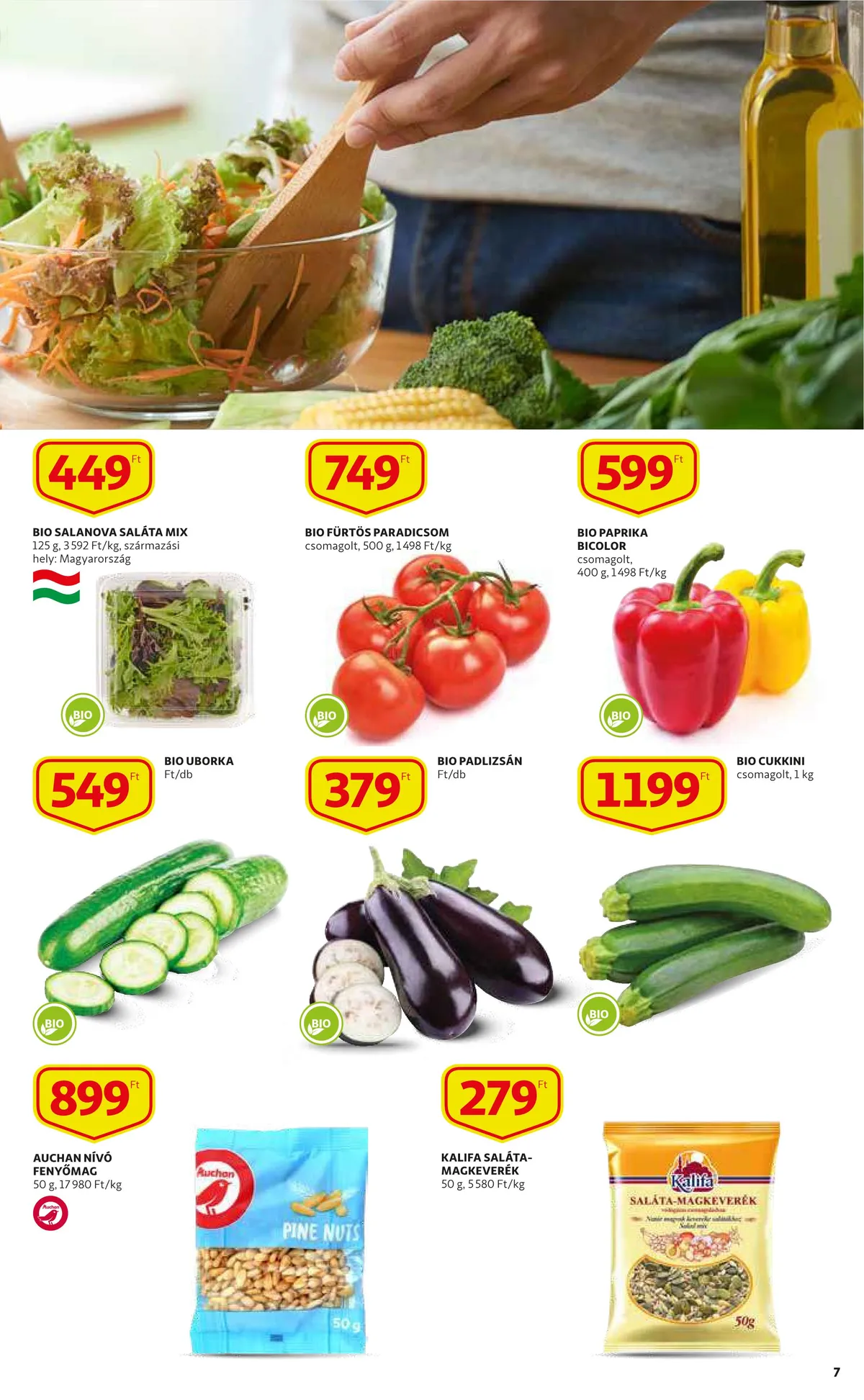 Auchan akciós újság 07.28–08.03 – 7. oldal