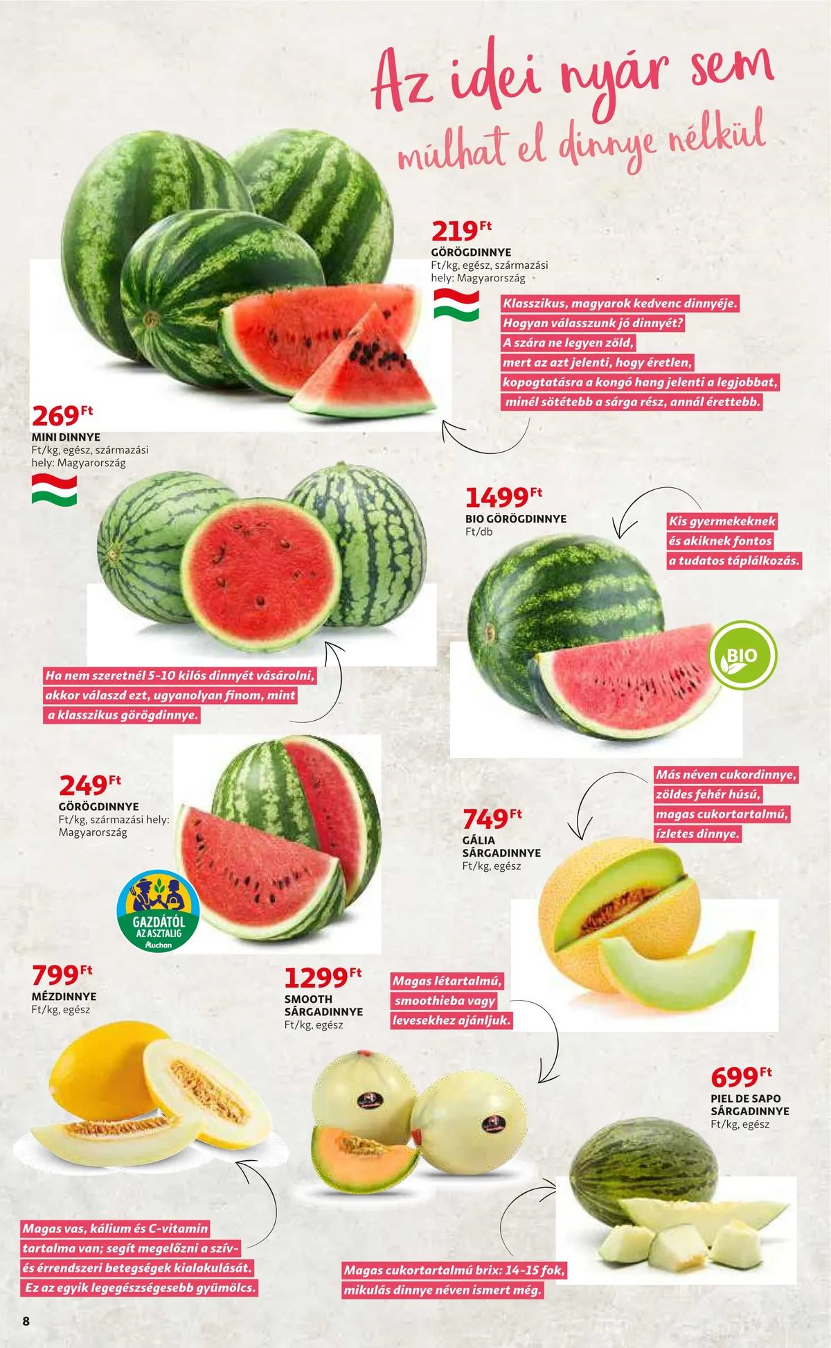 Auchan akciós újság 07.28–08.03 – 8. oldal