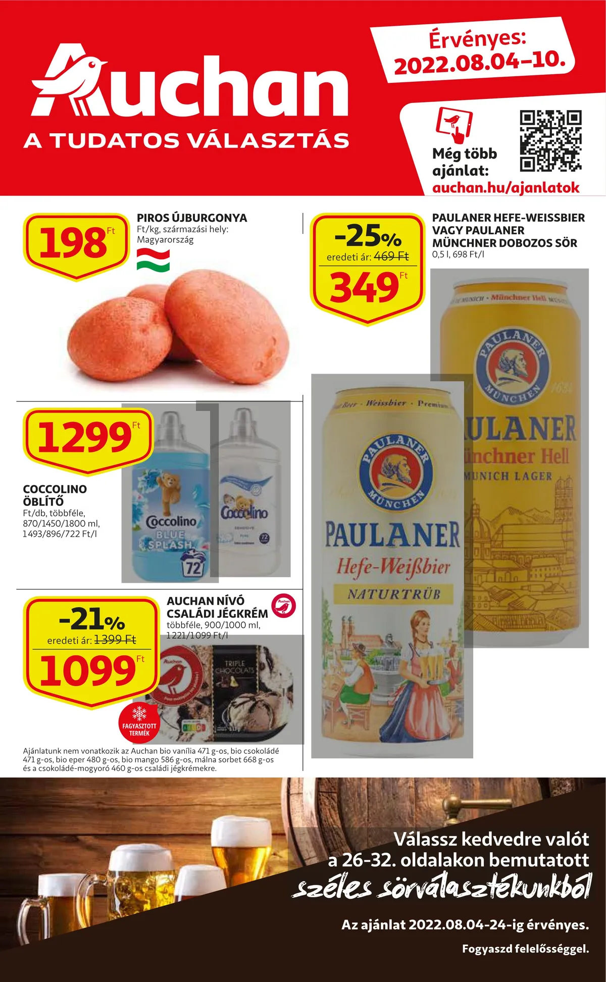 Auchan akciós újság 08.04–08.10