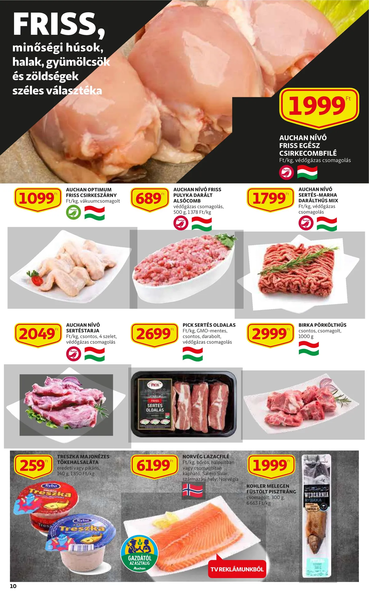 Auchan akciós újság 08.04–08.10 – 10. oldal