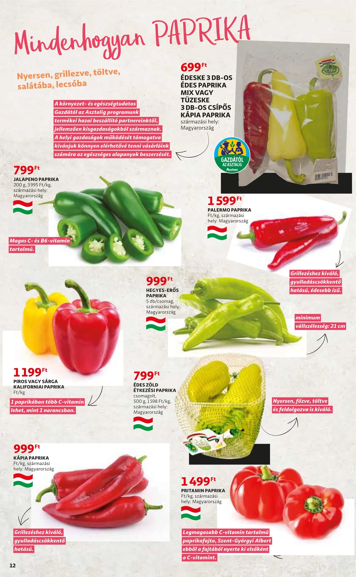 Auchan akciós újság 08.04–08.10 – 12. oldal