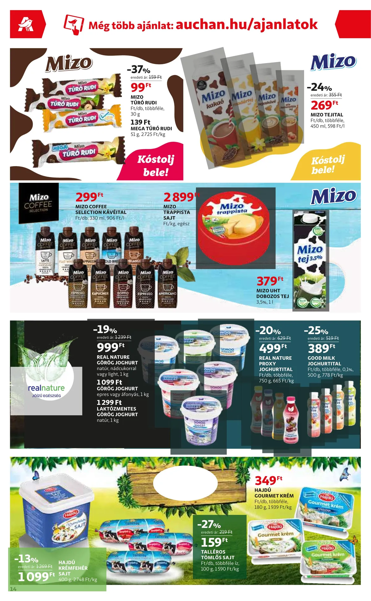 Auchan akciós újság 08.04–08.10 – 14. oldal