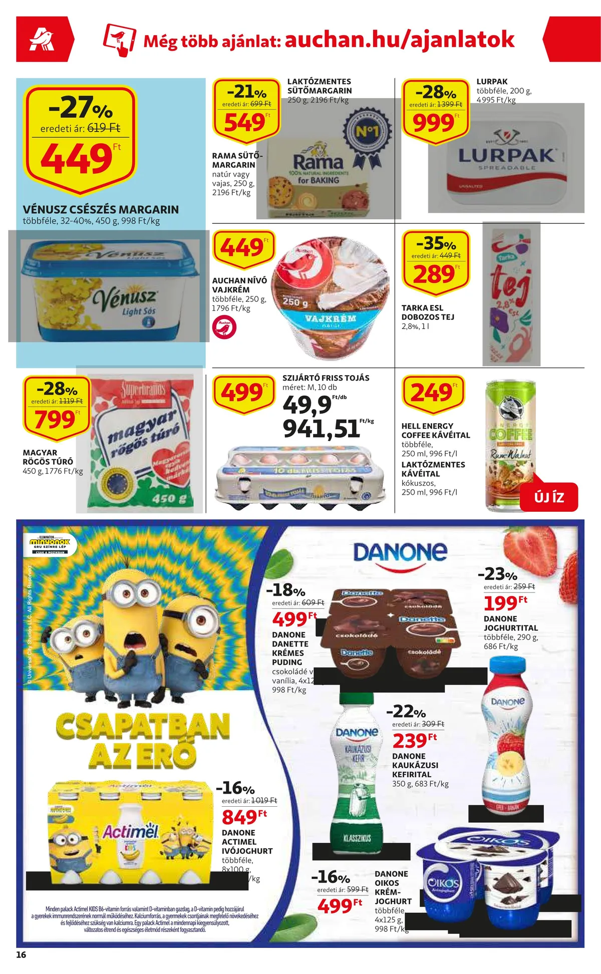 Auchan akciós újság 08.04–08.10 – 16. oldal