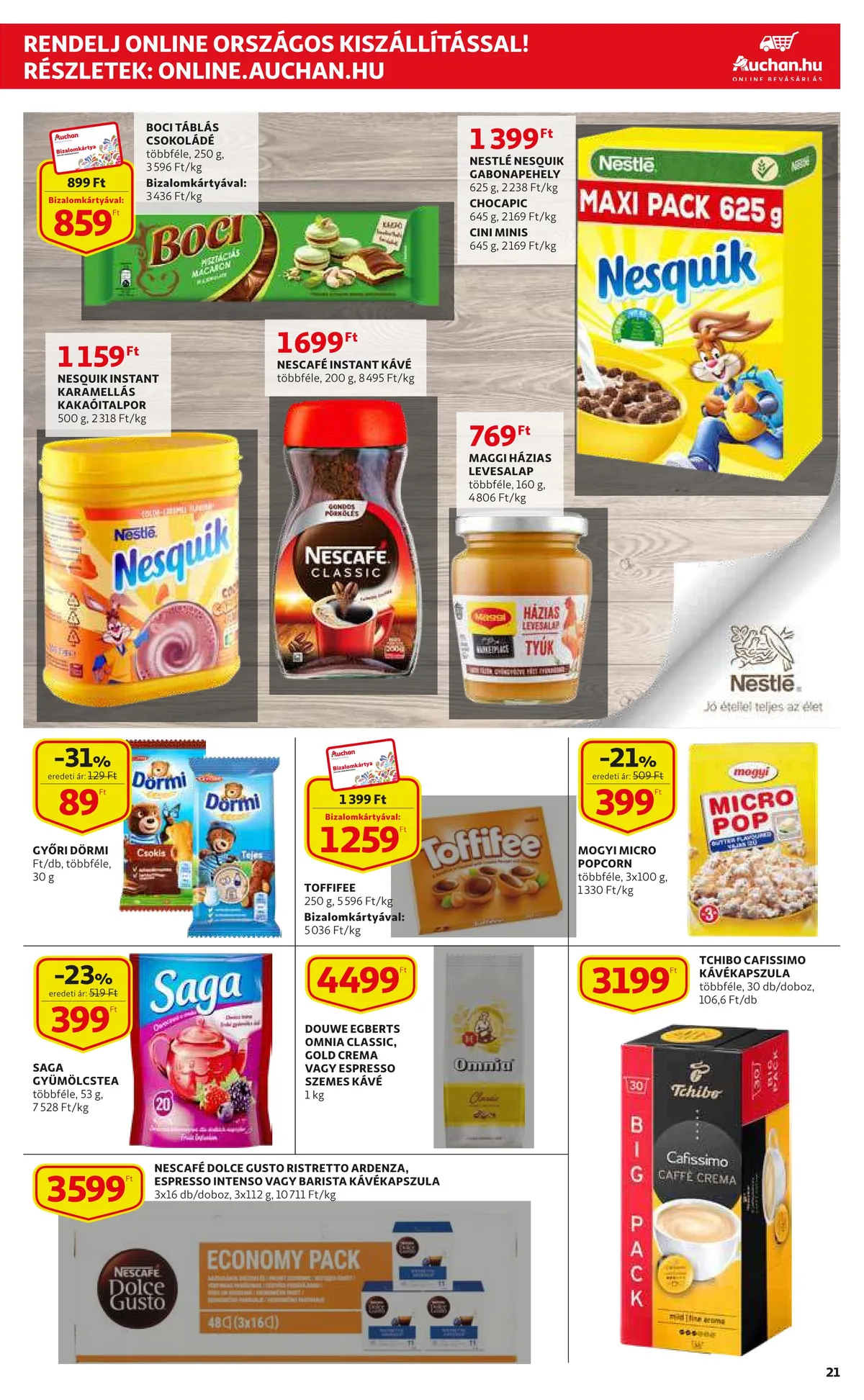 Auchan akciós újság 08.04–08.10 – 21. oldal