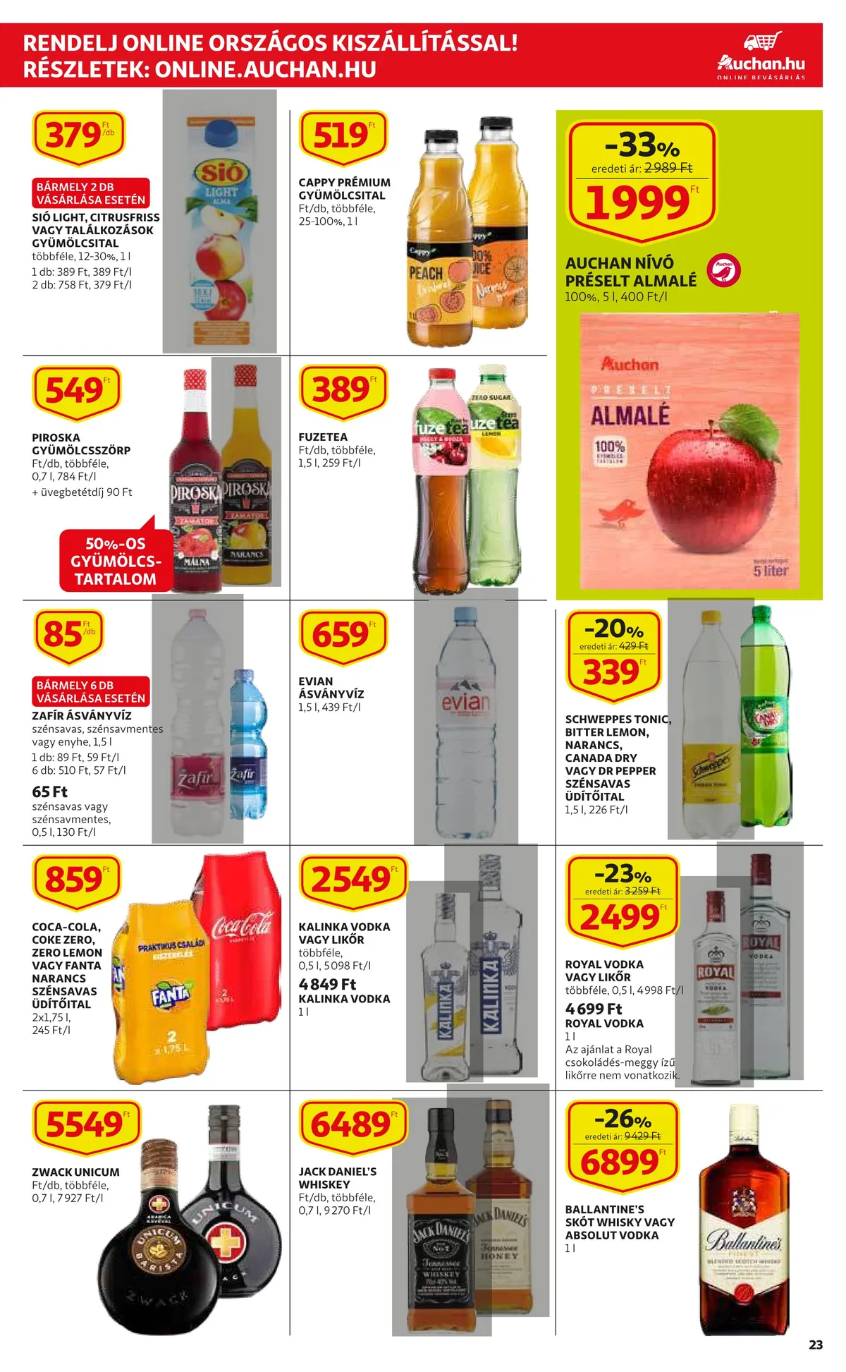 Auchan akciós újság 08.04–08.10 – 23. oldal