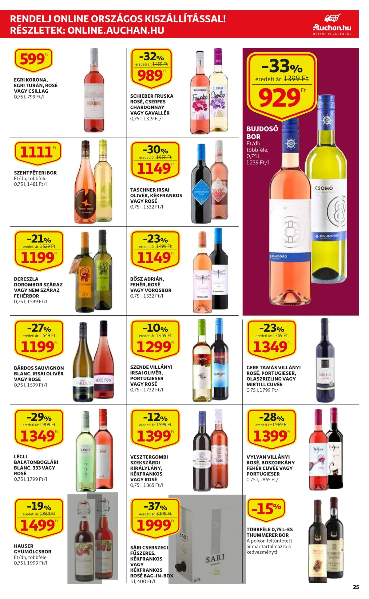 Auchan akciós újság 08.04–08.10 – 25. oldal