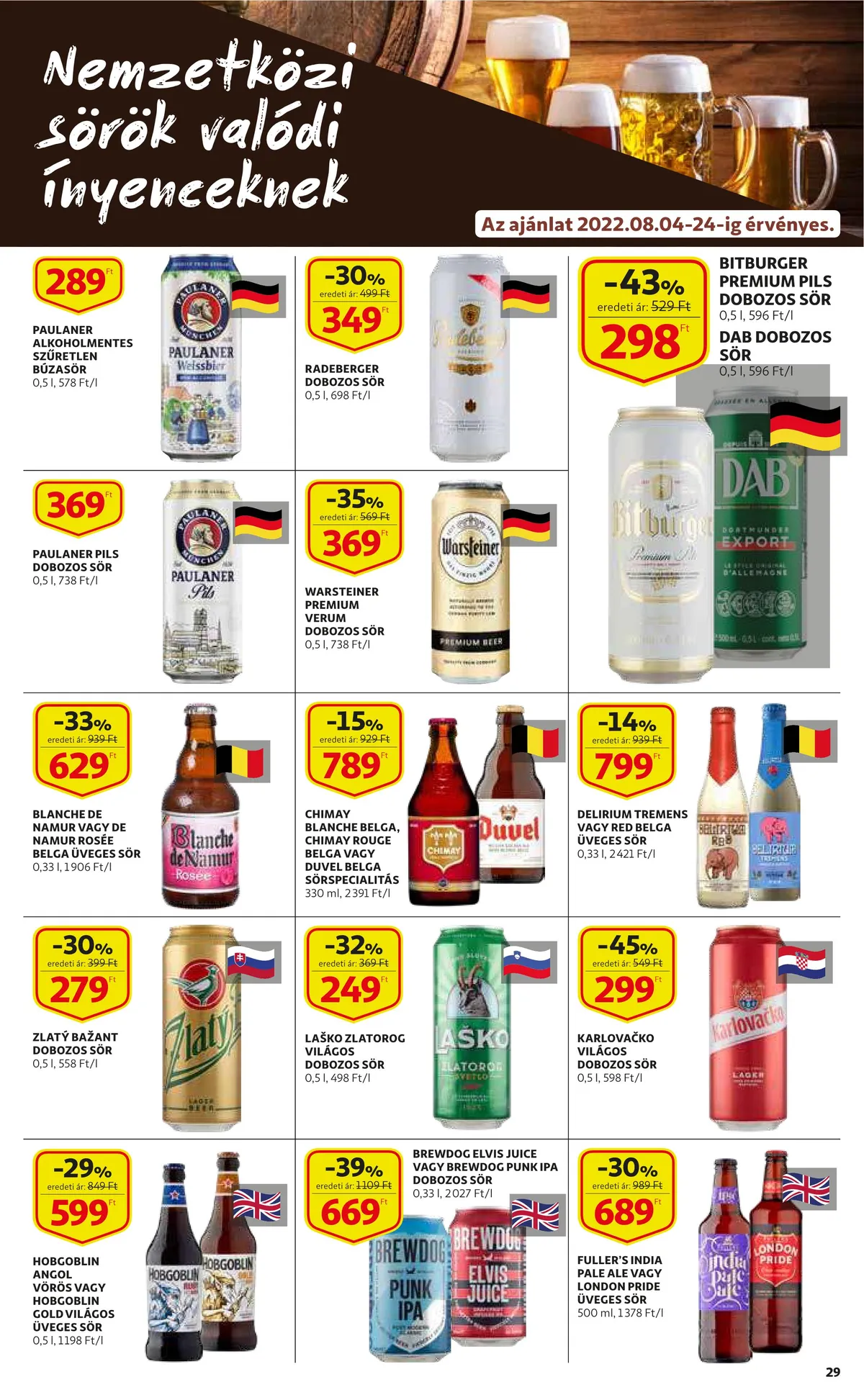 Auchan akciós újság 08.04–08.10 – 29. oldal