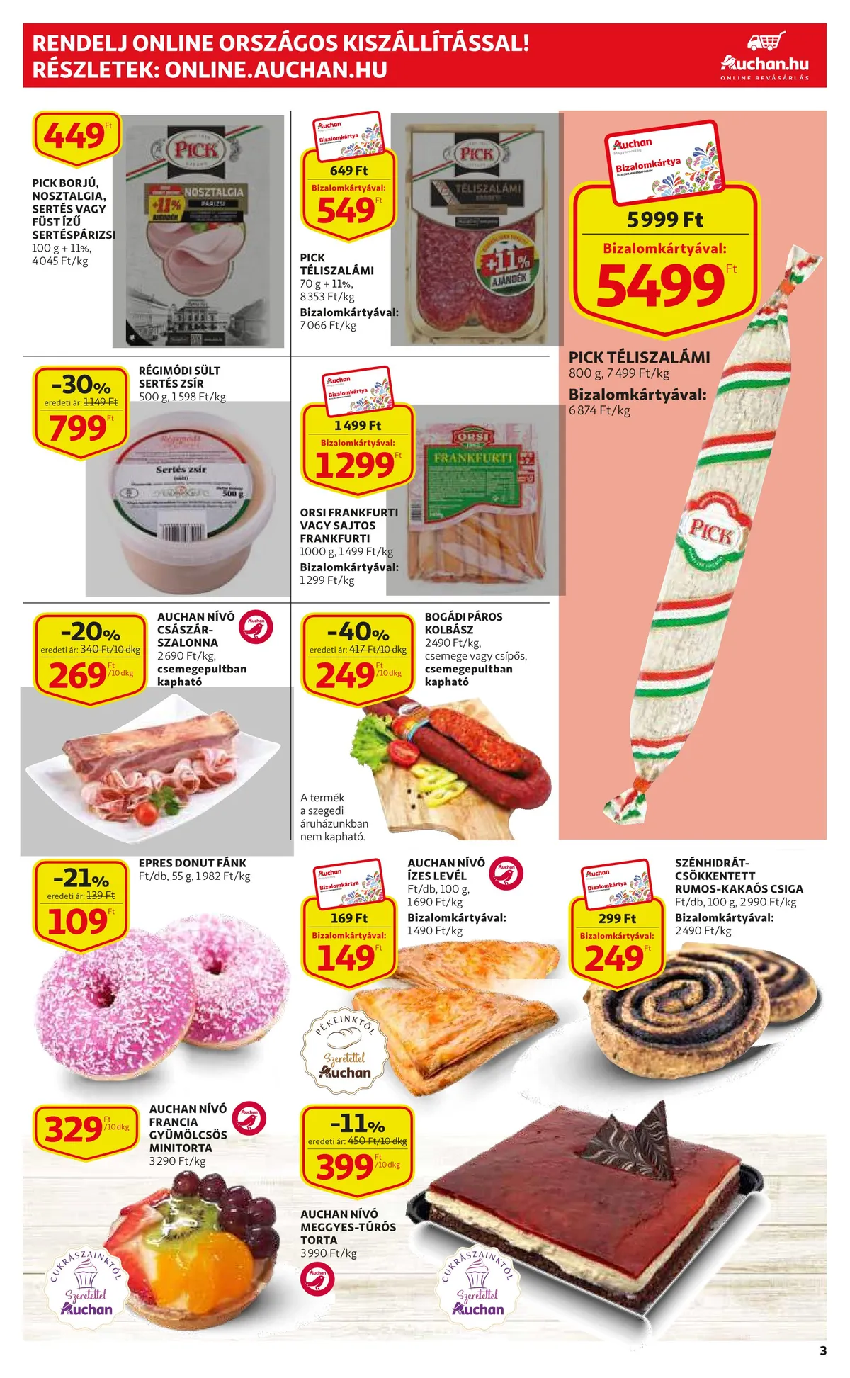 Auchan akciós újság 08.04–08.10 – 3. oldal