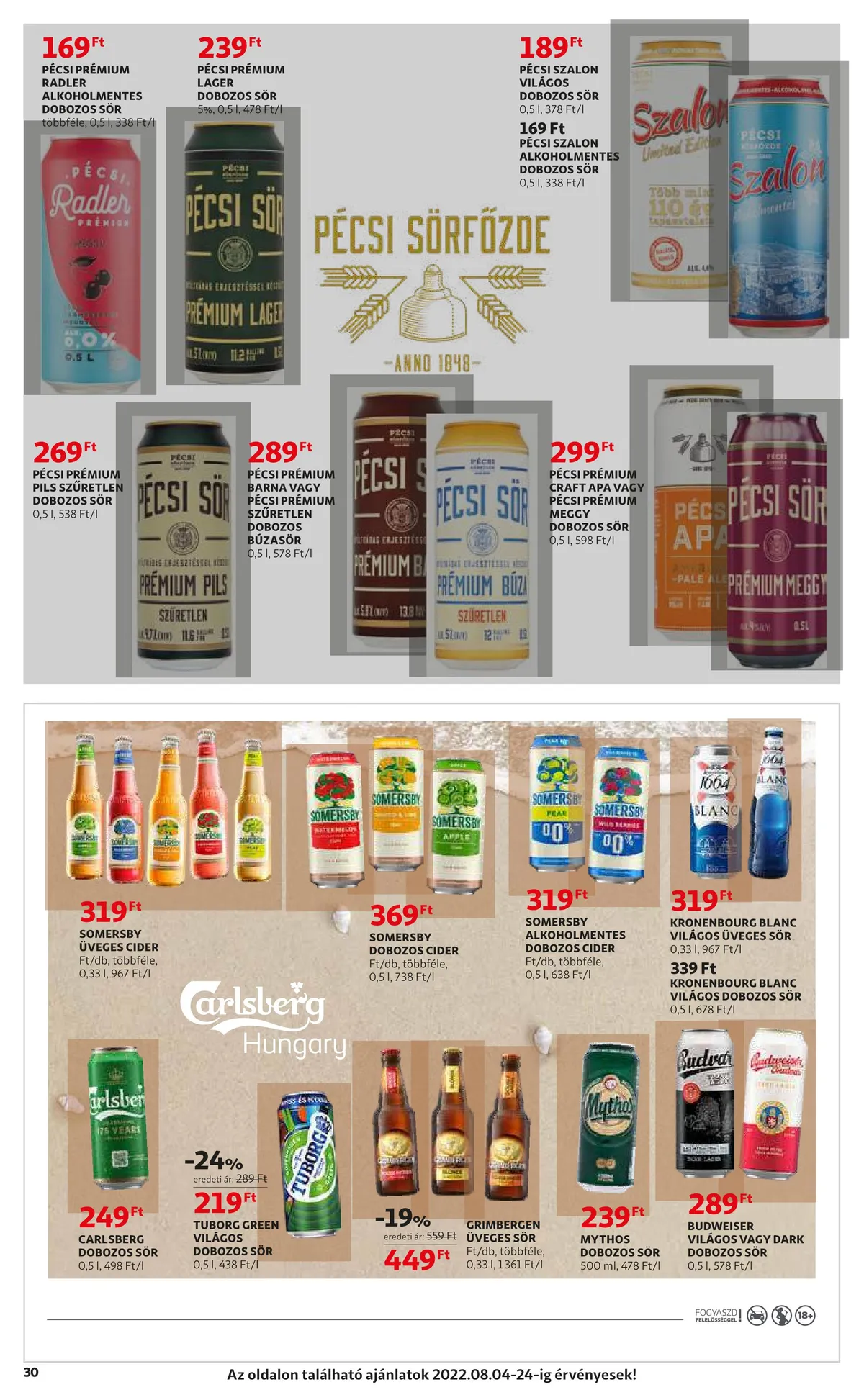 Auchan akciós újság 08.04–08.10 – 30. oldal
