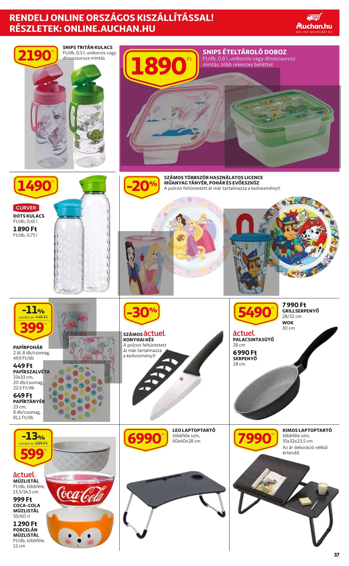 Auchan akciós újság 08.04–08.10 – 37. oldal