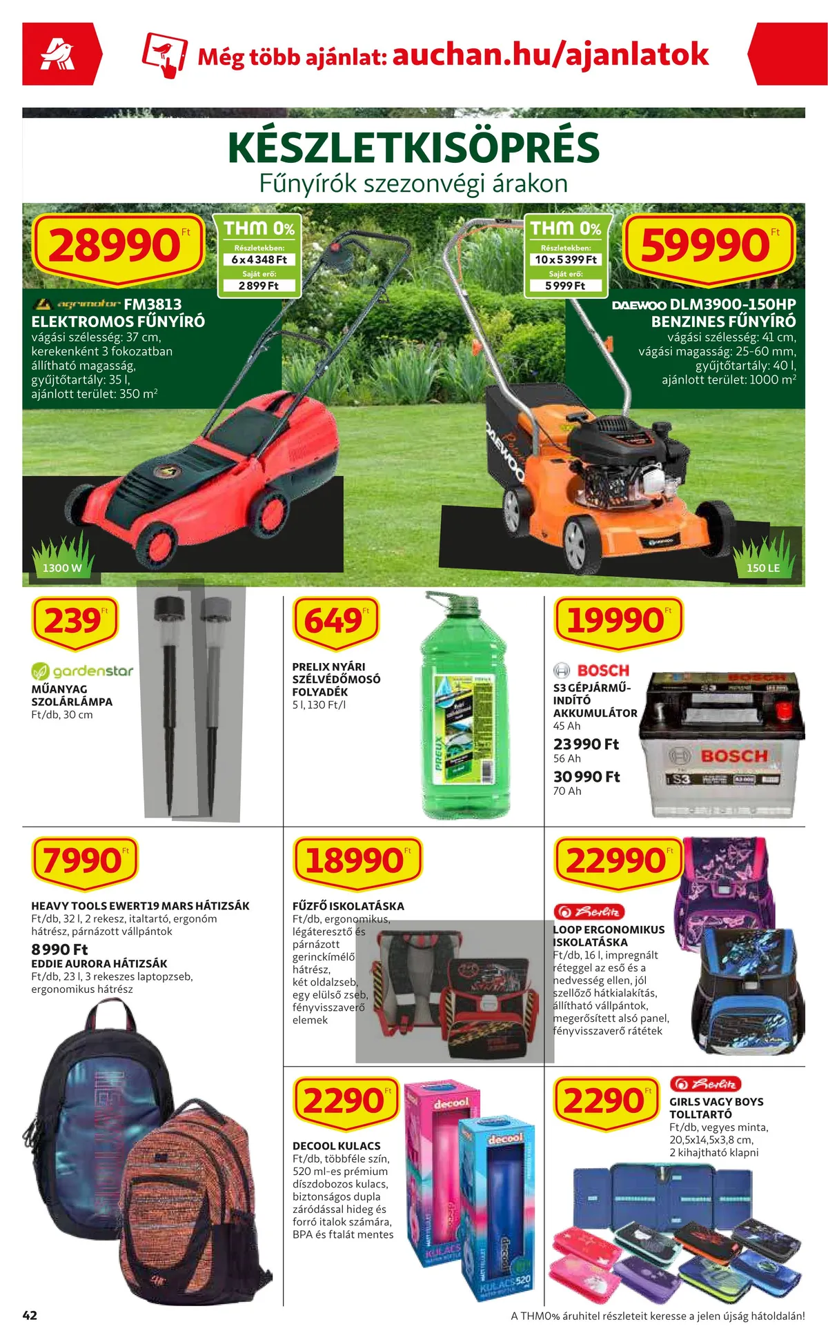 Auchan akciós újság 08.04–08.10 – 42. oldal