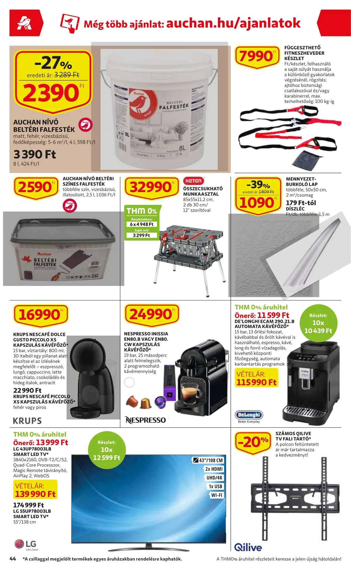 Auchan akciós újság 08.04–08.10 – 44. oldal