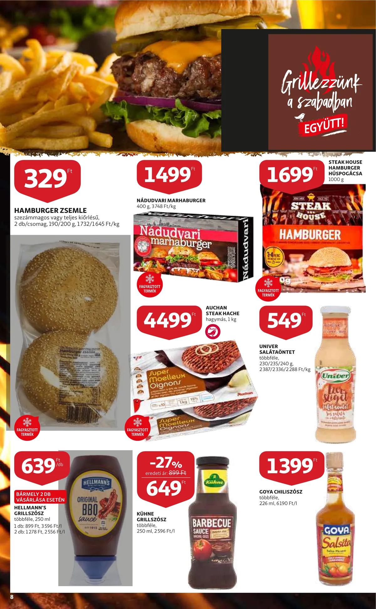 Auchan akciós újság 08.04–08.10 – 8. oldal