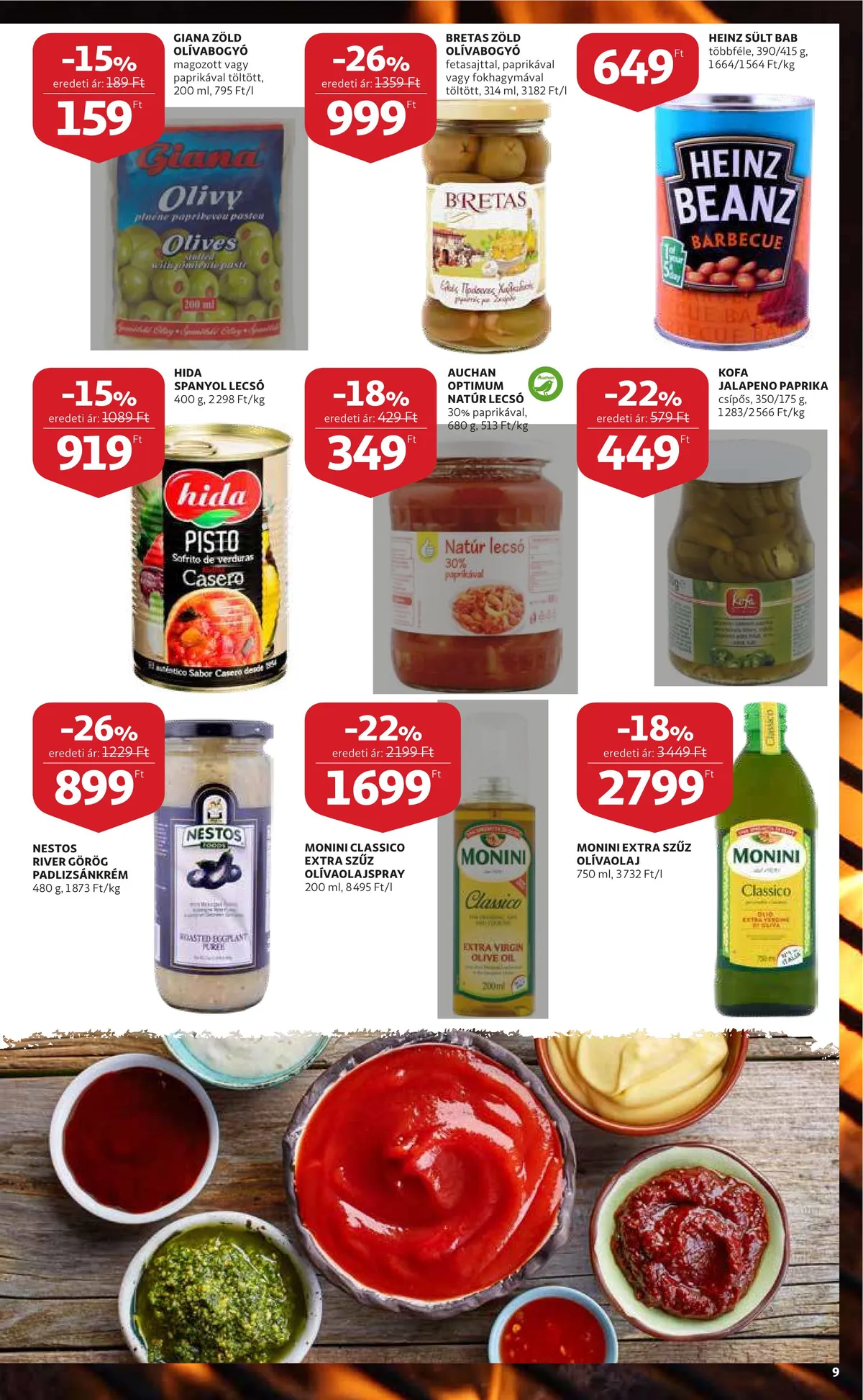Auchan akciós újság 08.04–08.10 – 9. oldal