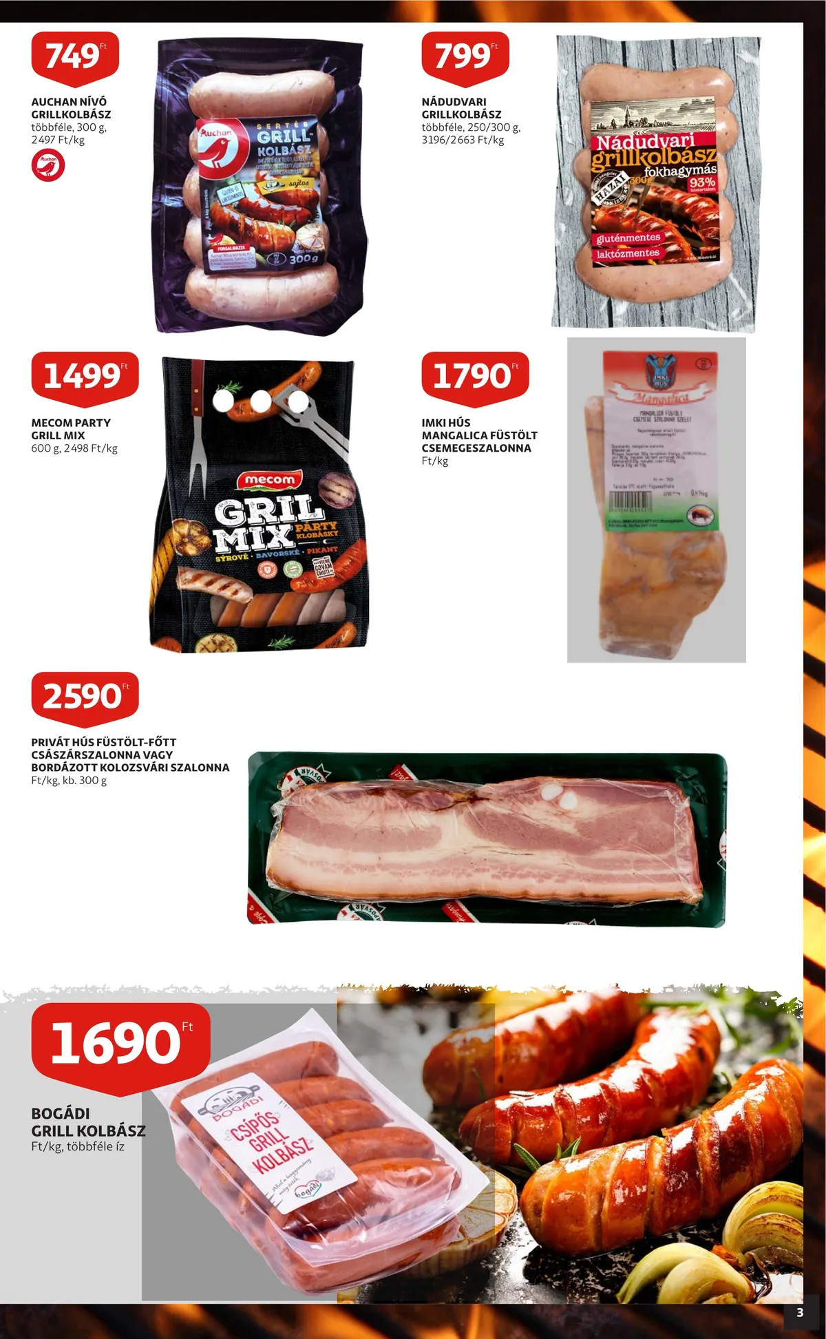 Auchan akciós újság 08.11–08.17 – 3. oldal