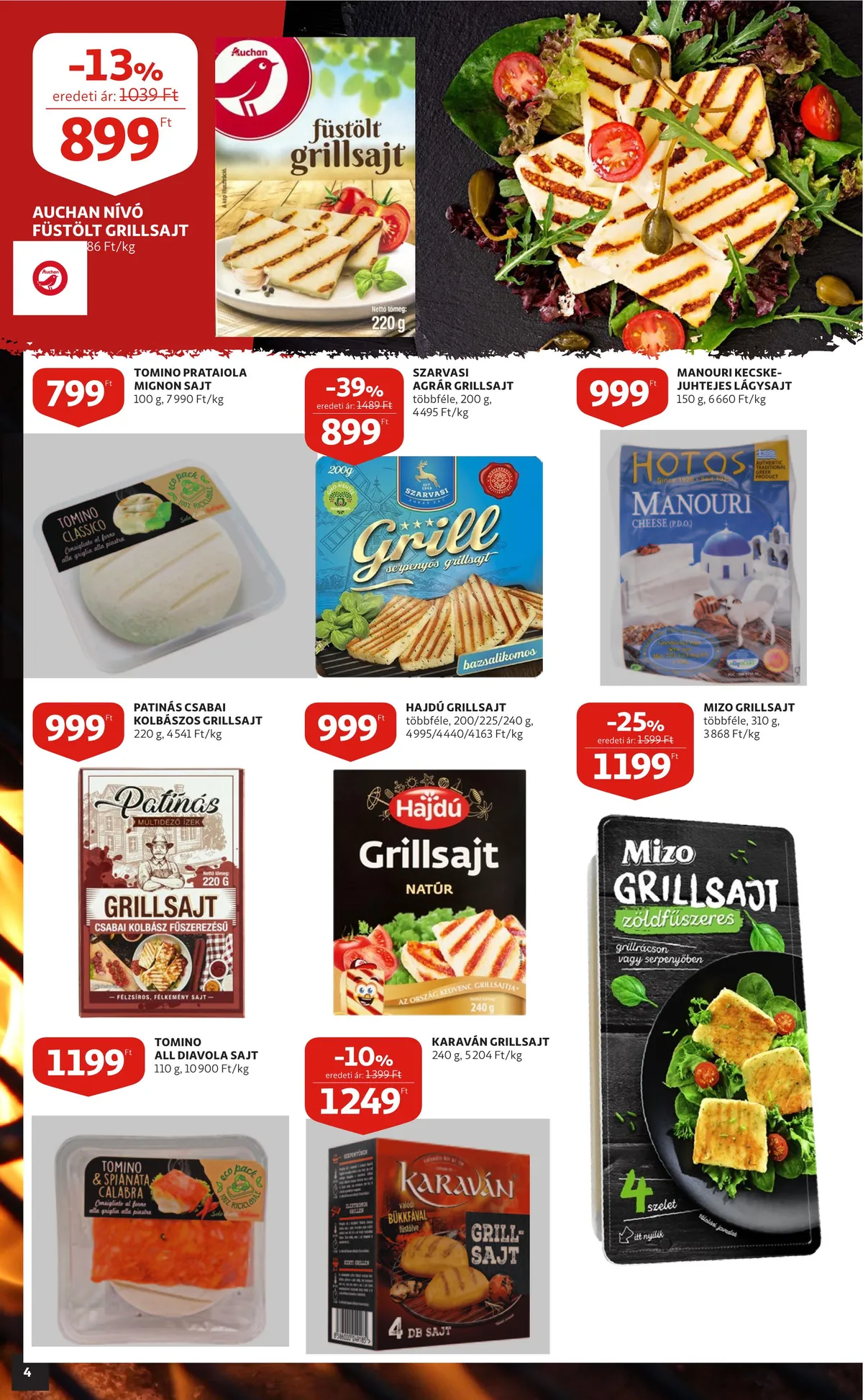 Auchan akciós újság 08.11–08.17 – 4. oldal