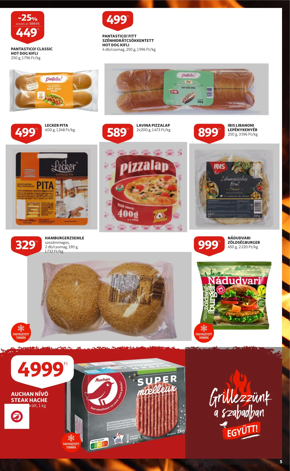 Auchan akciós újság 08.11–08.17 – 5. oldal