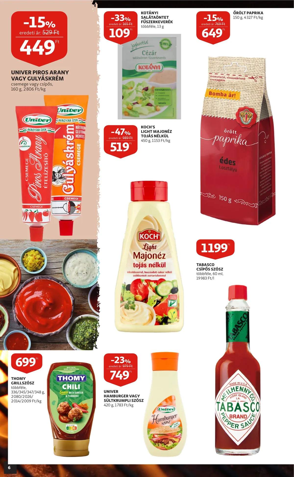 Auchan akciós újság 08.11–08.17 – 6. oldal