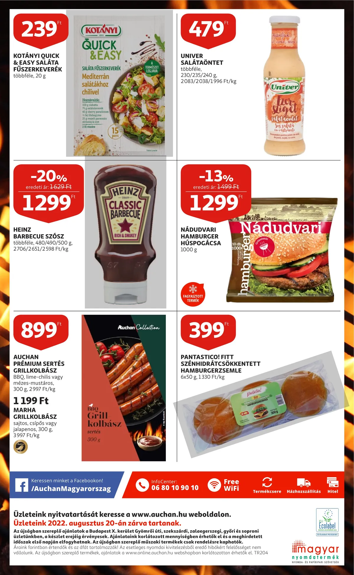 Auchan akciós újság 08.11–08.17 – 8. oldal