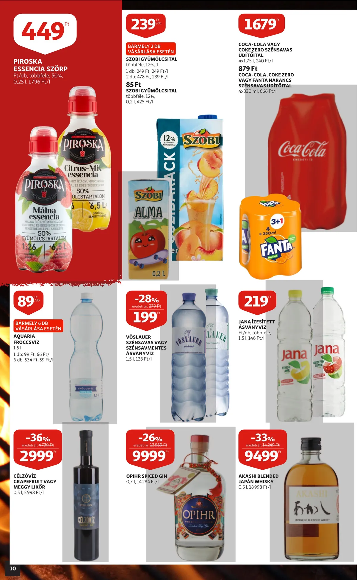 Auchan akciós újság 08.11–08.24 – 10. oldal