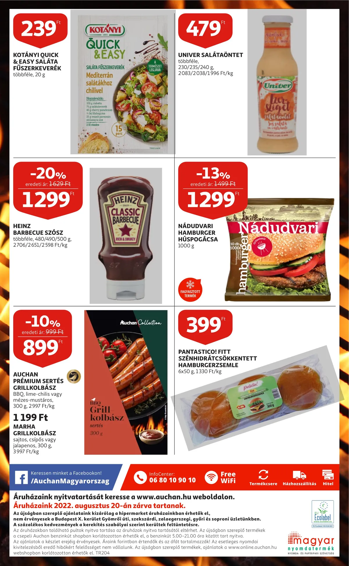 Auchan akciós újság 08.11–08.24 – 12. oldal