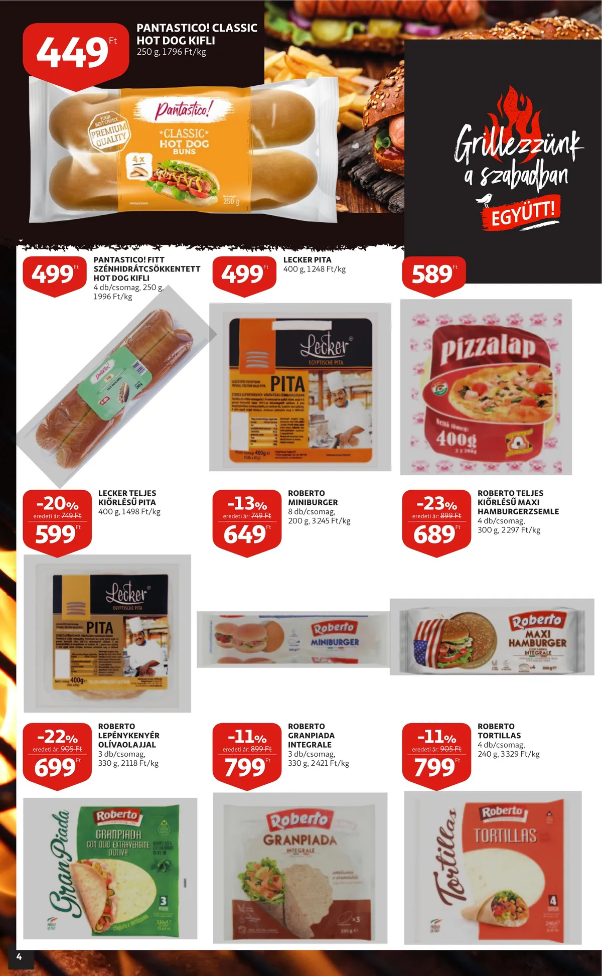 Auchan akciós újság 08.11–08.24 – 4. oldal