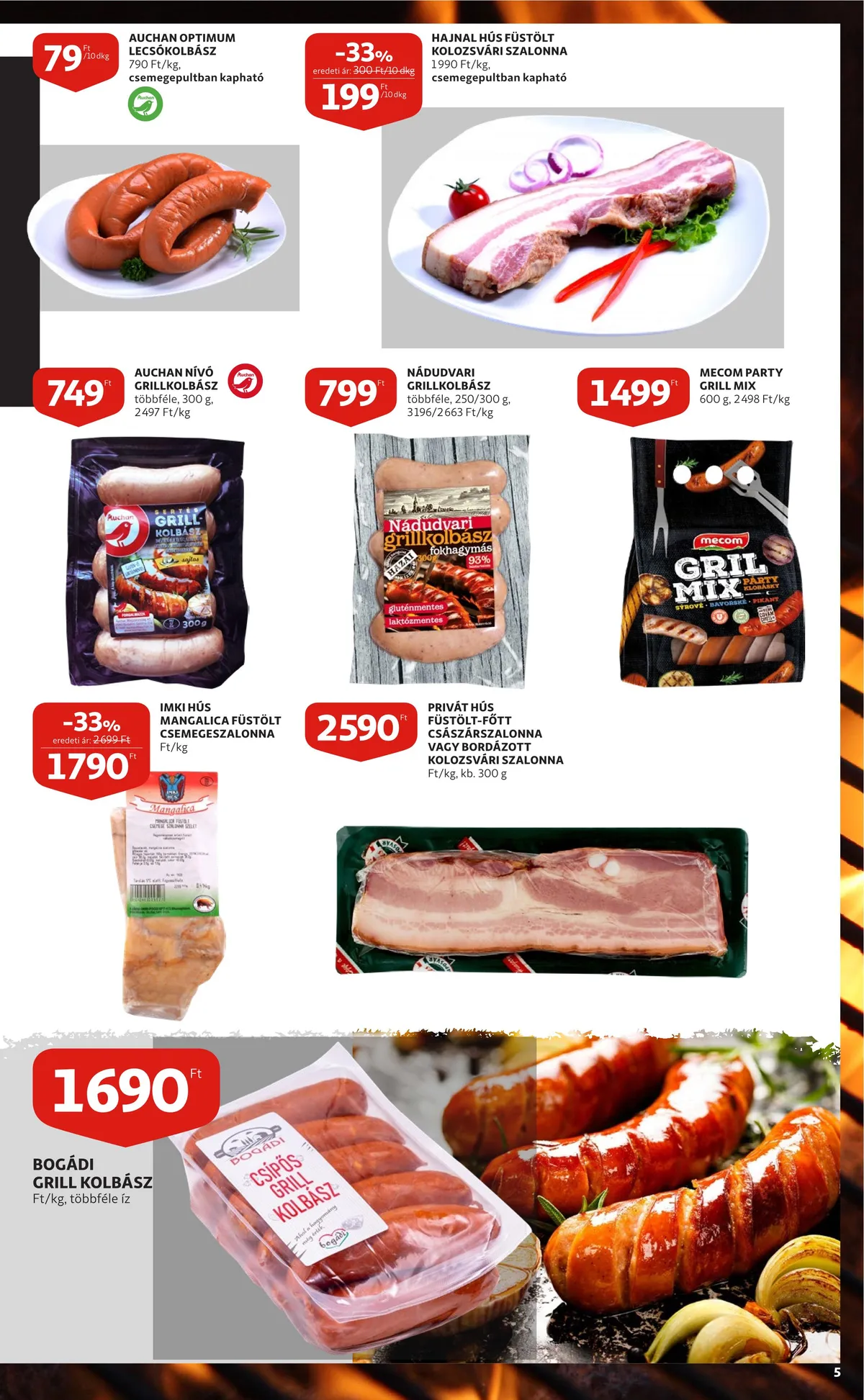 Auchan akciós újság 08.11–08.24 – 5. oldal