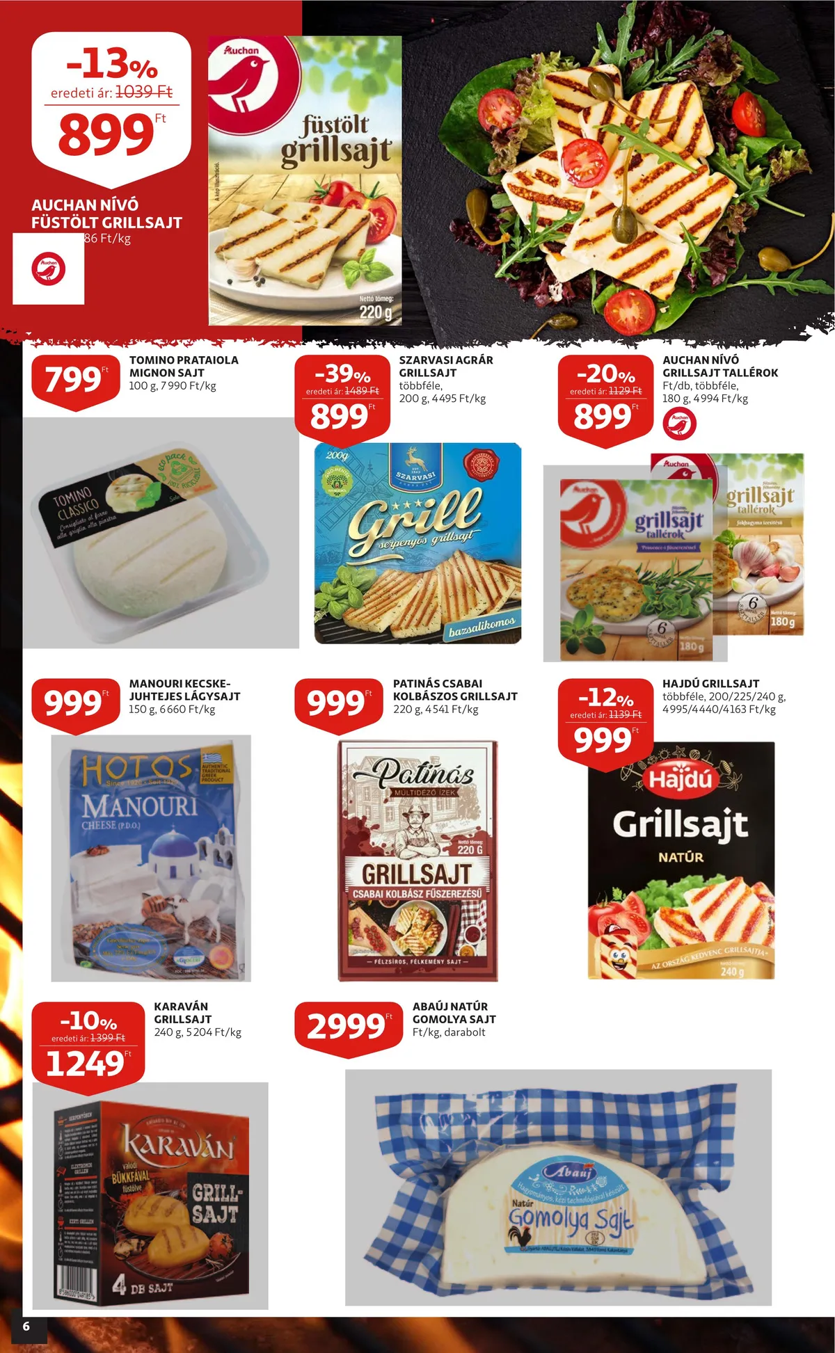 Auchan akciós újság 08.11–08.24 – 6. oldal
