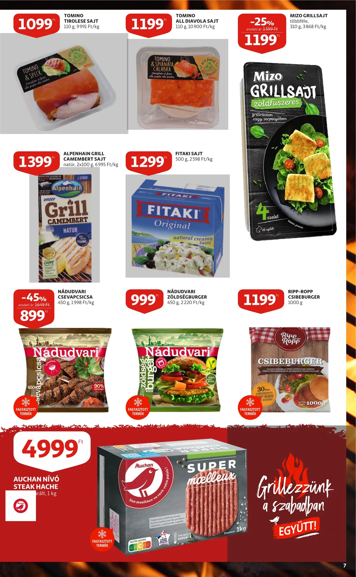 Auchan akciós újság 08.11–08.24 – 7. oldal