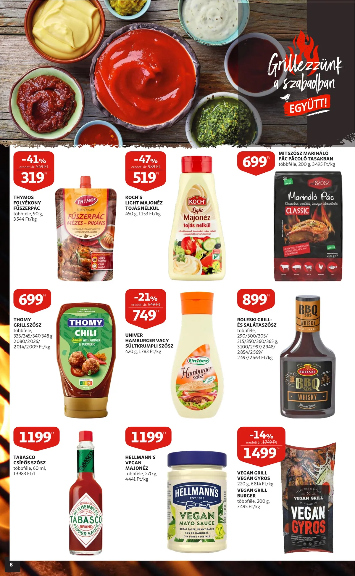 Auchan akciós újság 08.11–08.24 – 8. oldal