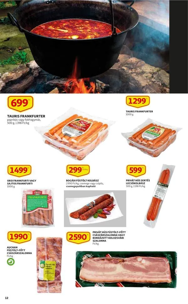 Auchan akciós újság 08.25–08.31 – 12. oldal