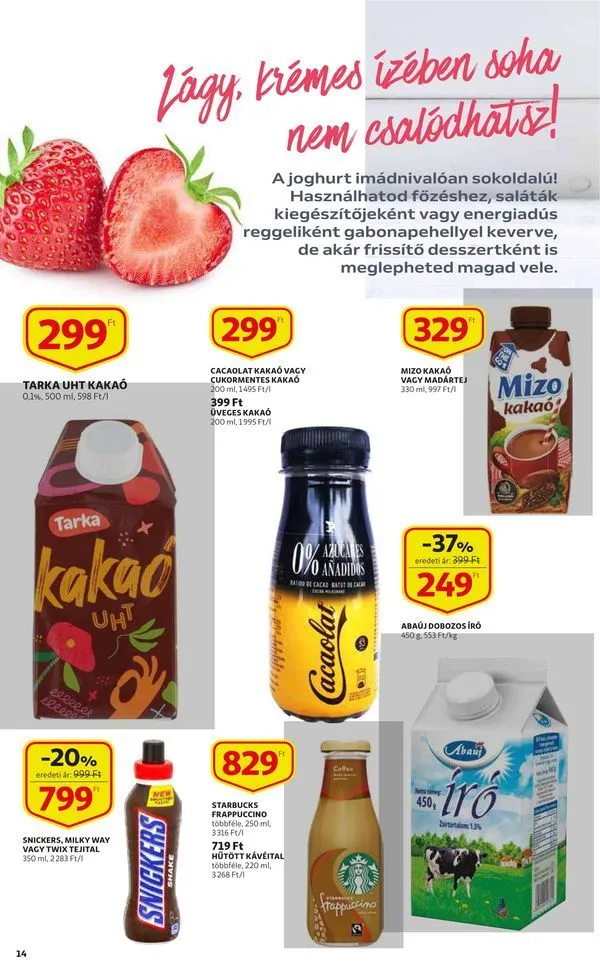 Auchan akciós újság 08.25–08.31 – 14. oldal